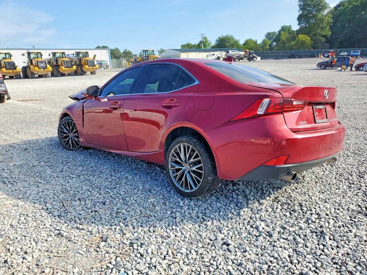 2015 Lexus Is 250 Темно-бордовый vin: JTHCF1D22F5025943