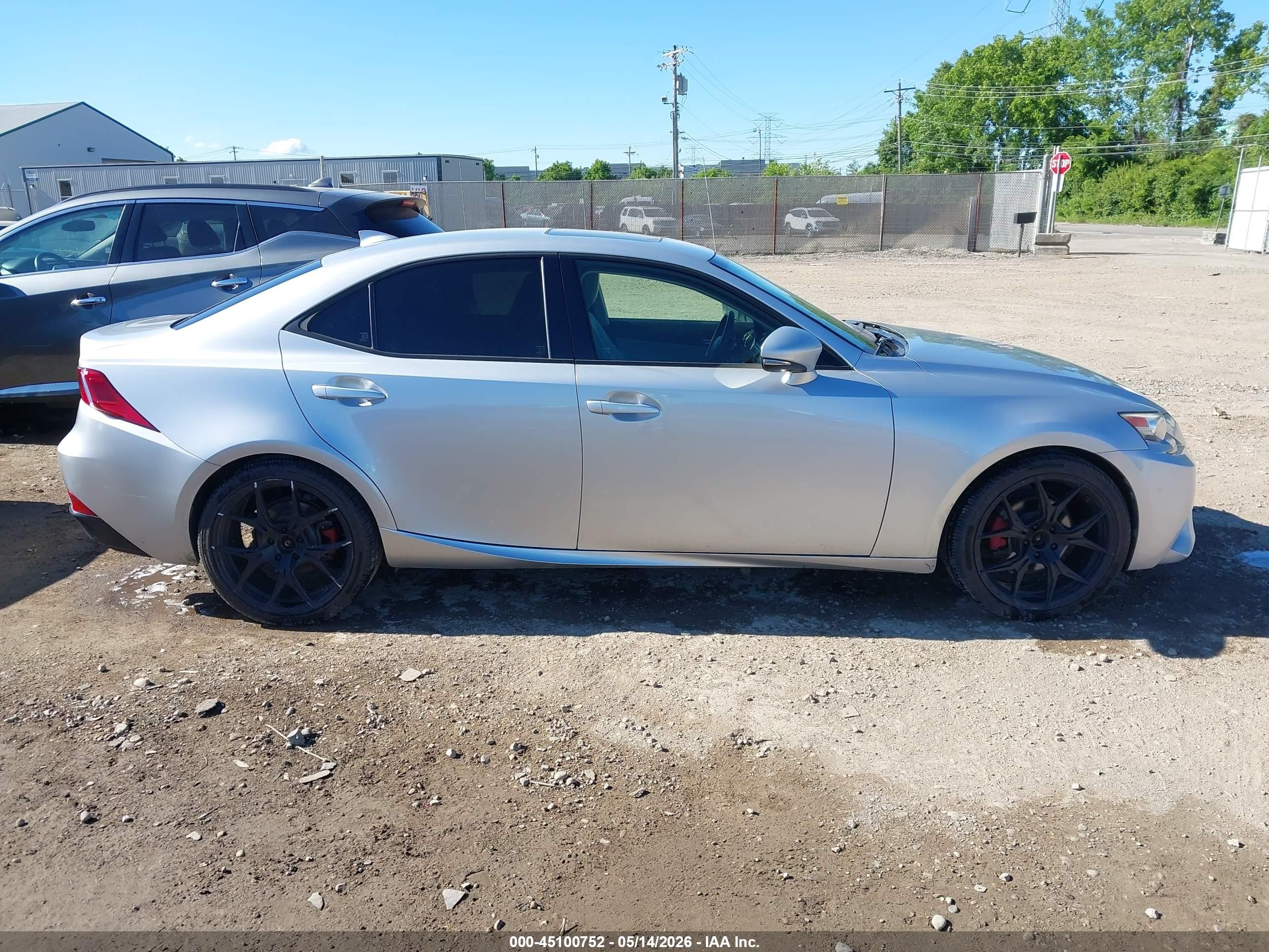 2014 Lexus Is 250 Silver vin: JTHCF1D23E5003304