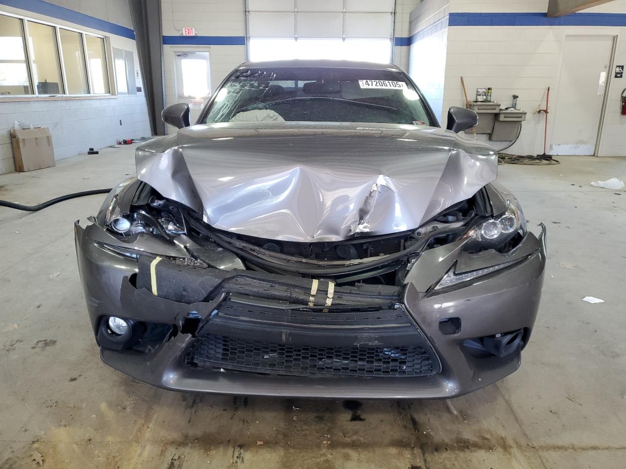 2014 Lexus Is 250 Gray vin: JTHCF1D23E5004646