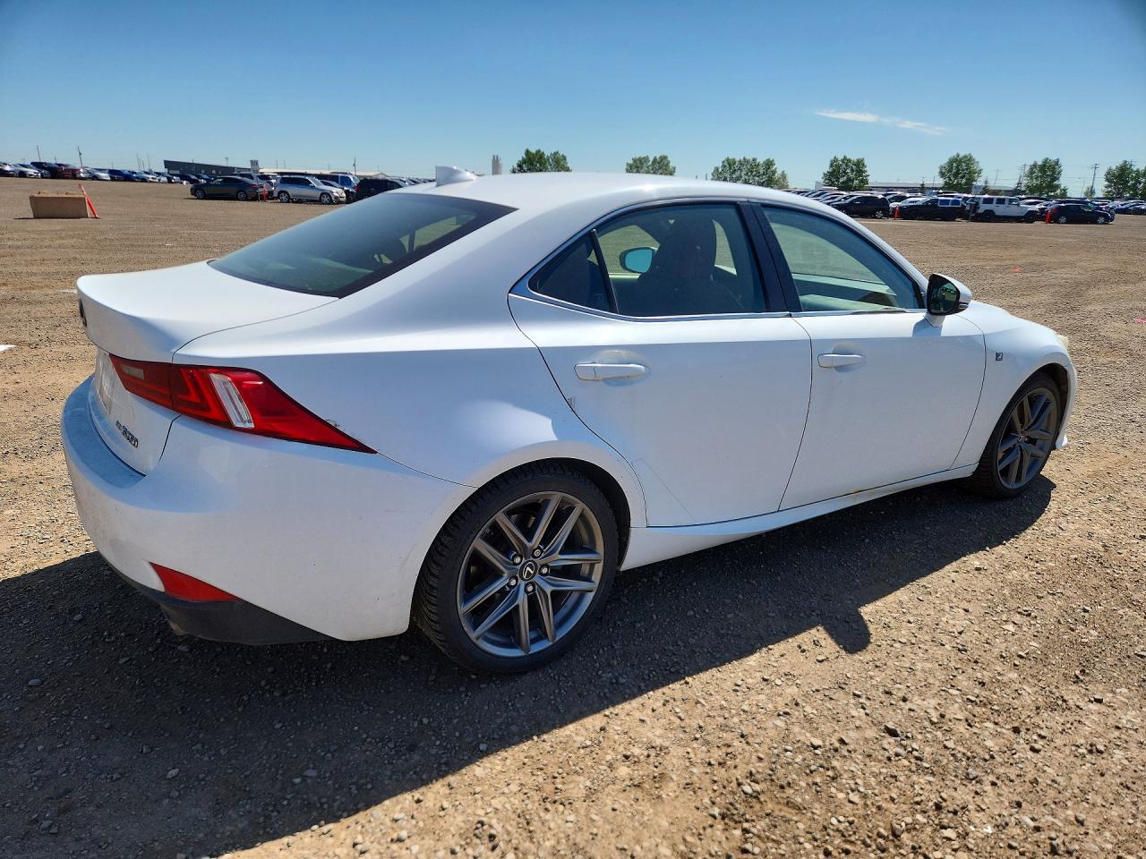 2014 Lexus Is 250 White vin: JTHCF1D23E5004954