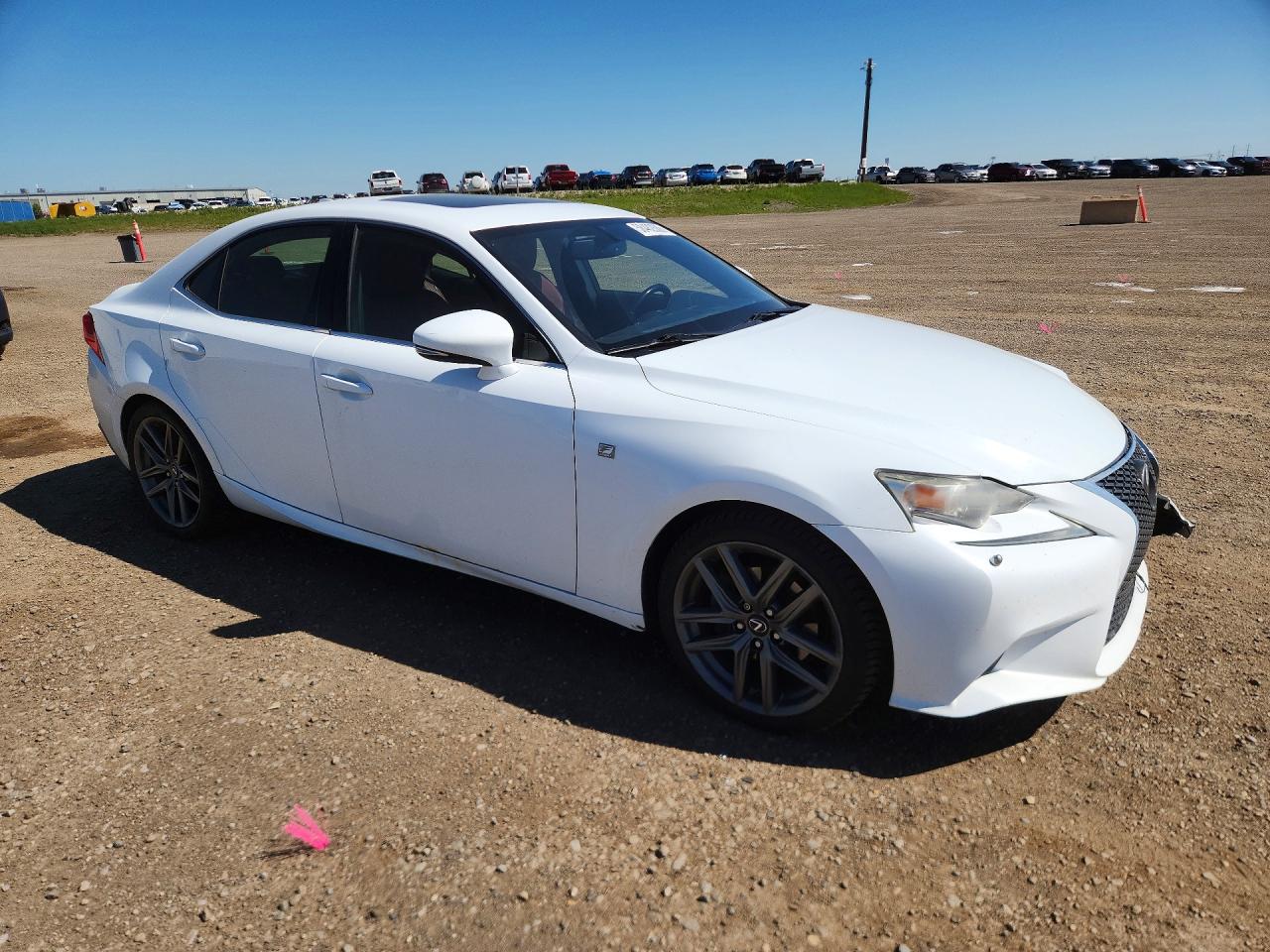 2014 Lexus Is 250 White vin: JTHCF1D23E5004954