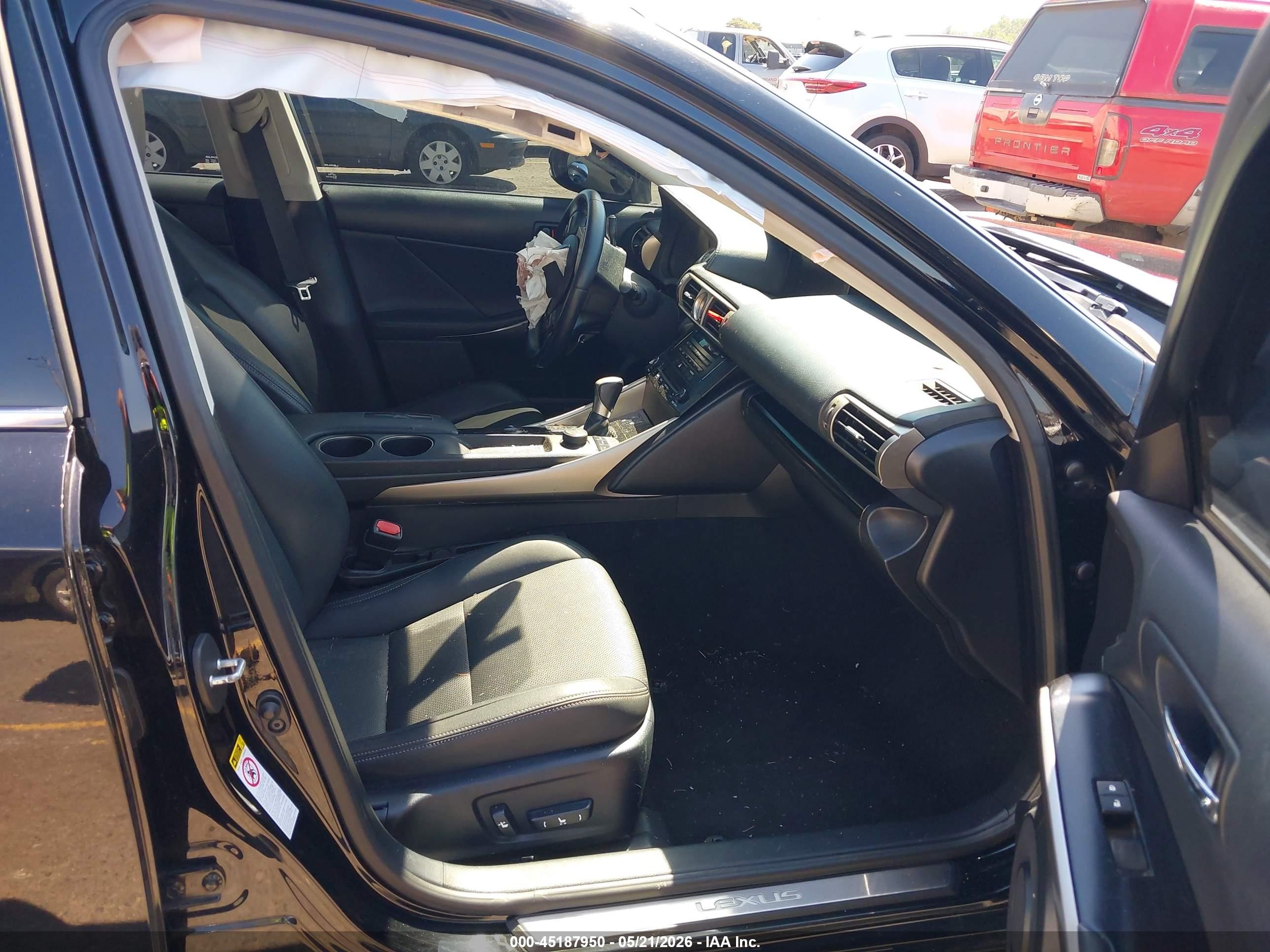 2014 Lexus Is 250   Black vin: JTHCF1D23E5011578