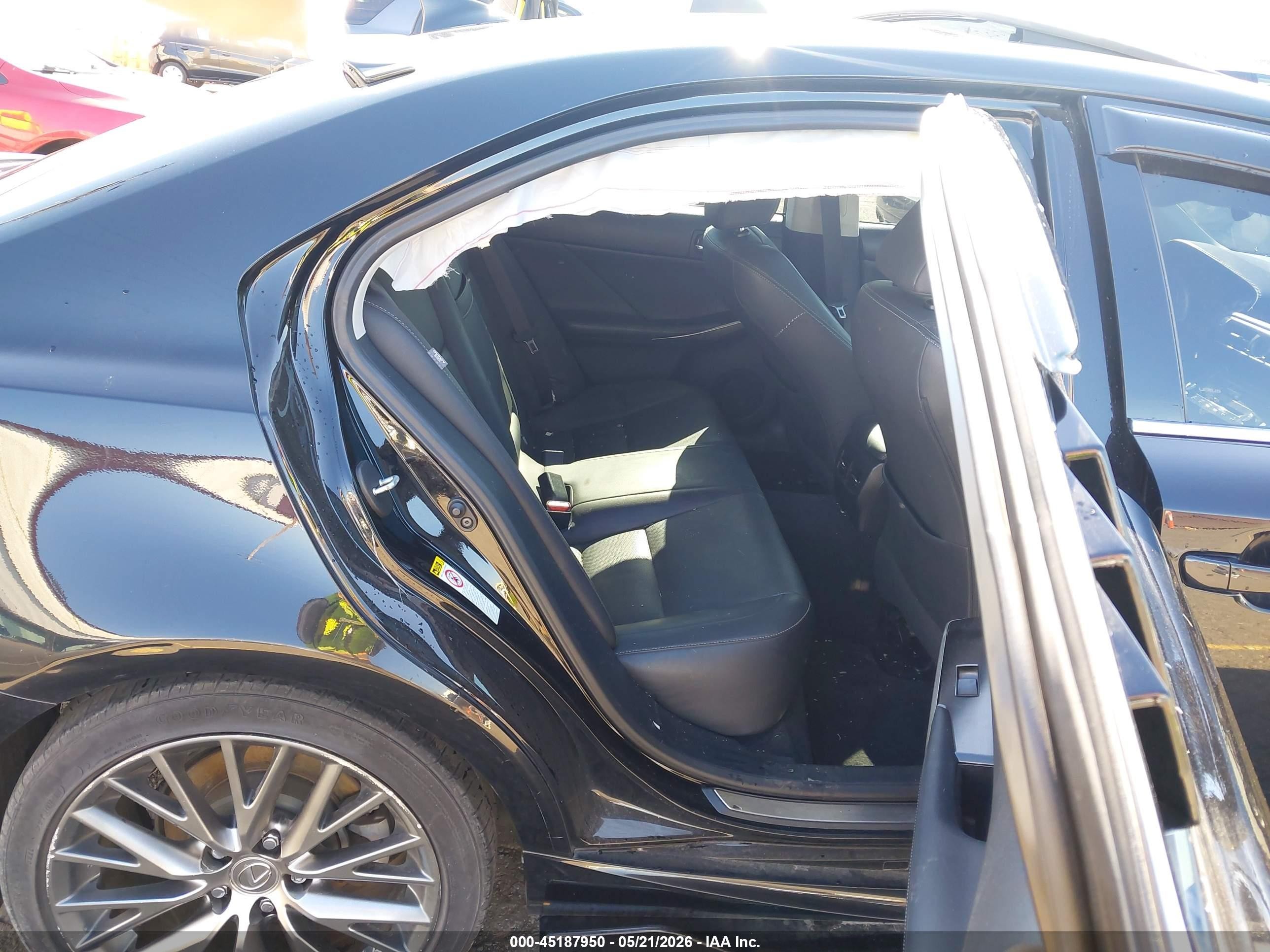 2014 Lexus Is 250   Black vin: JTHCF1D23E5011578