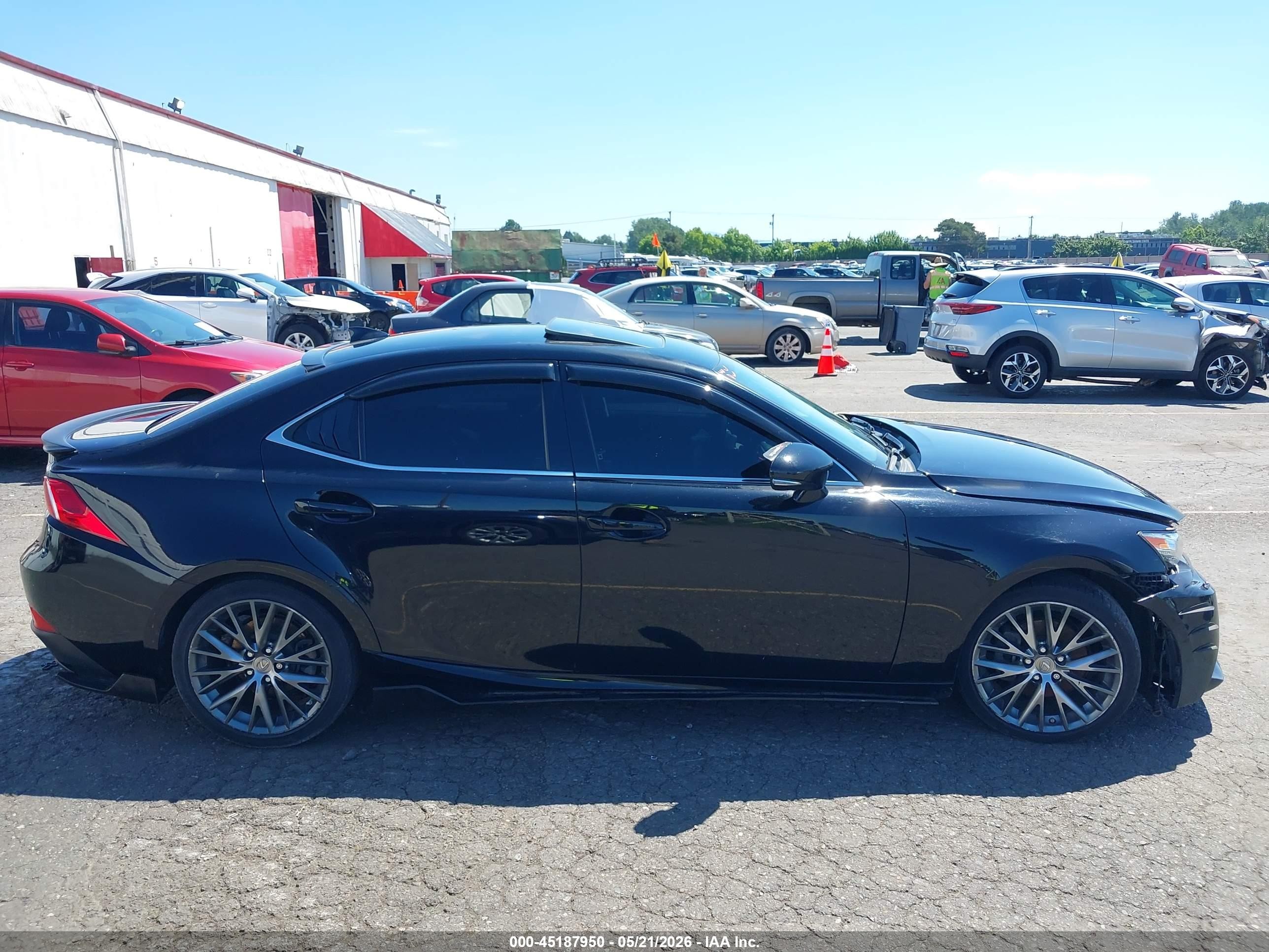 2014 Lexus Is 250   Black vin: JTHCF1D23E5011578