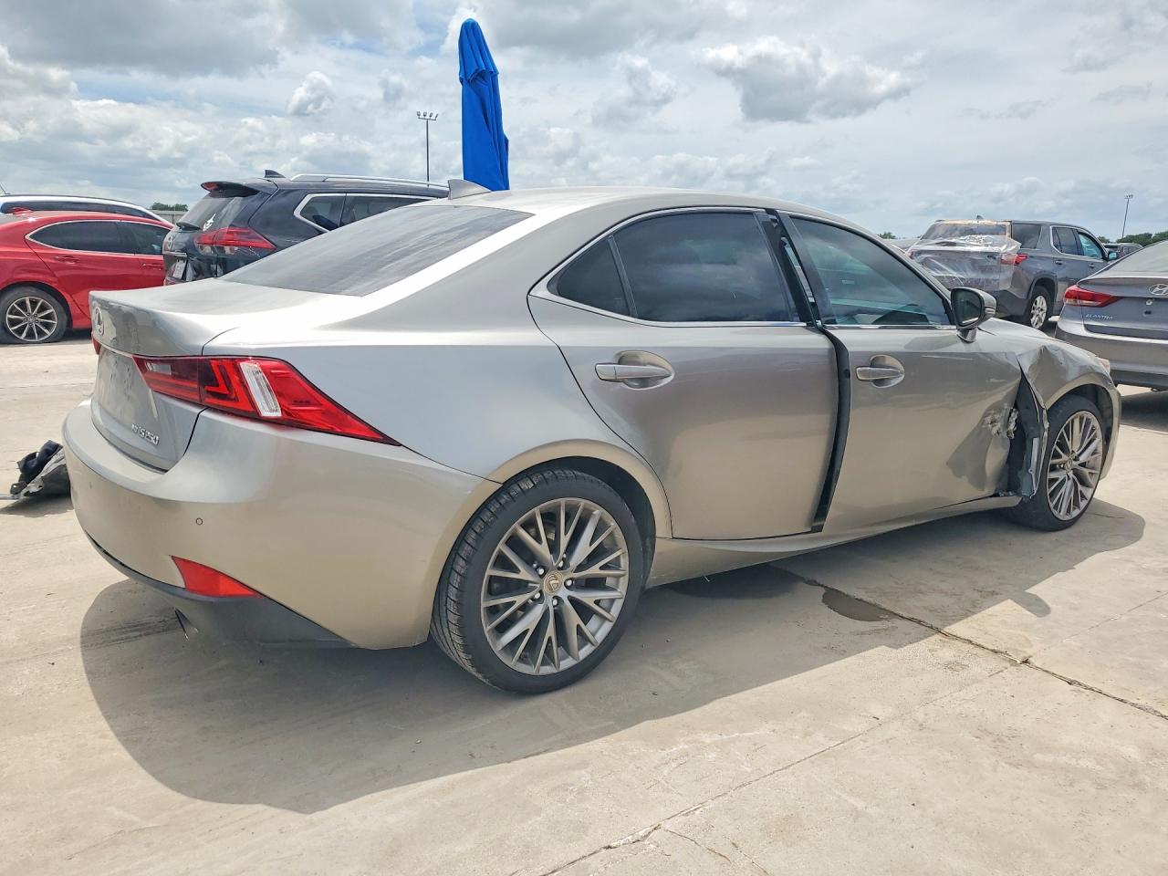 2014 Lexus Is 250 Бежевый vin: JTHCF1D23E5013167