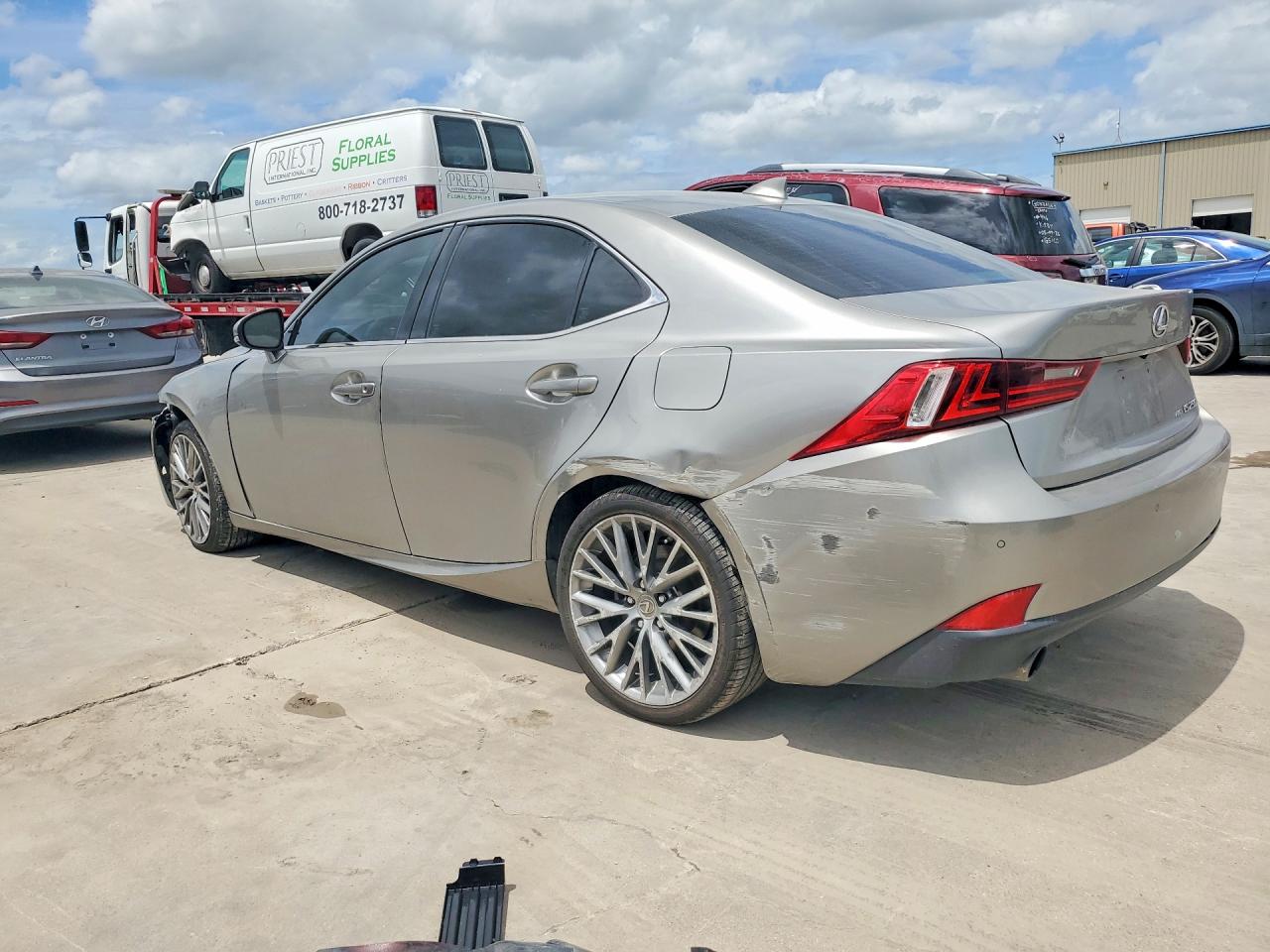 2014 Lexus Is 250 Бежевый vin: JTHCF1D23E5013167