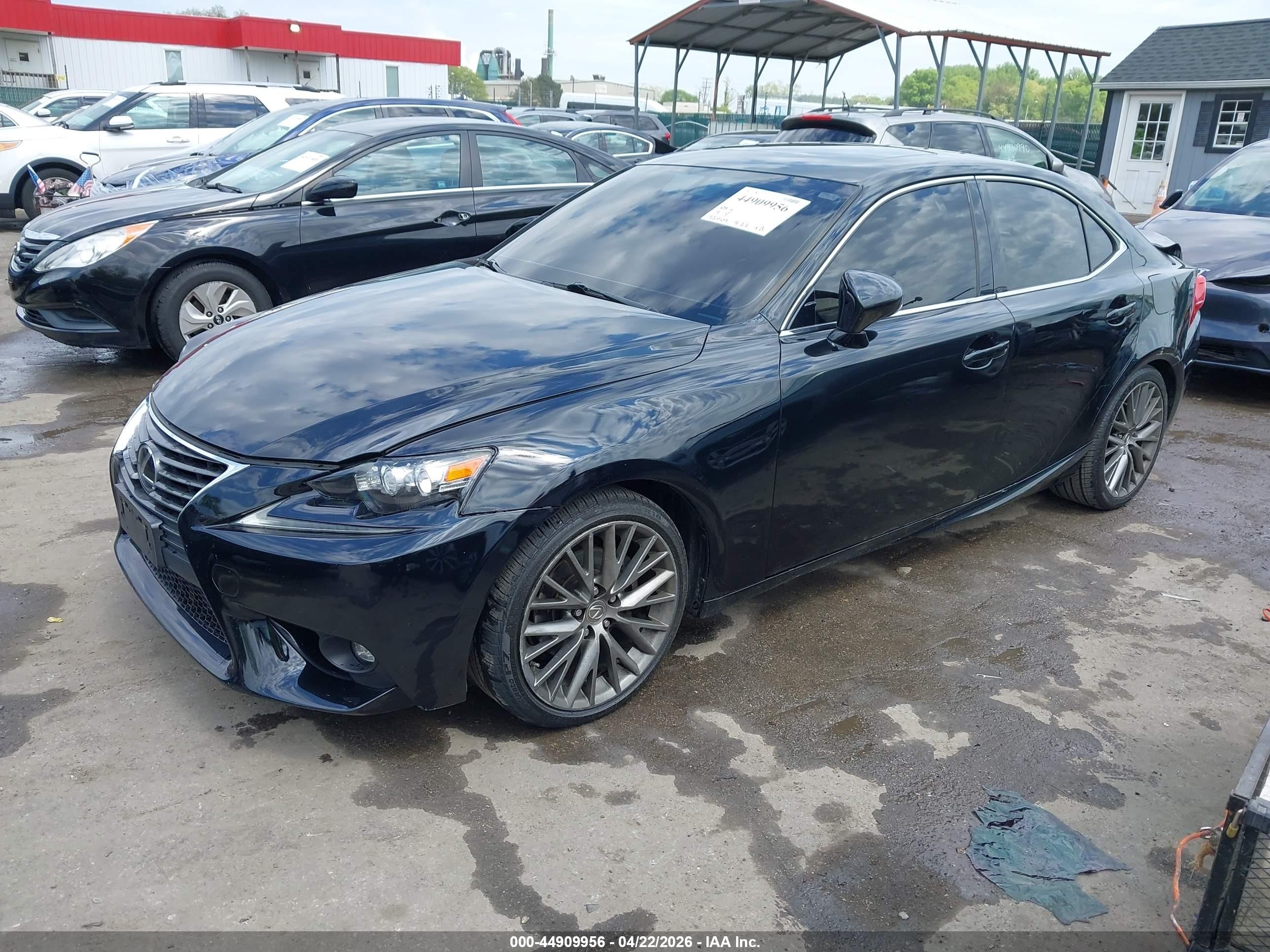 2015 Lexus Is 250   Black vin: JTHCF1D23F5019441