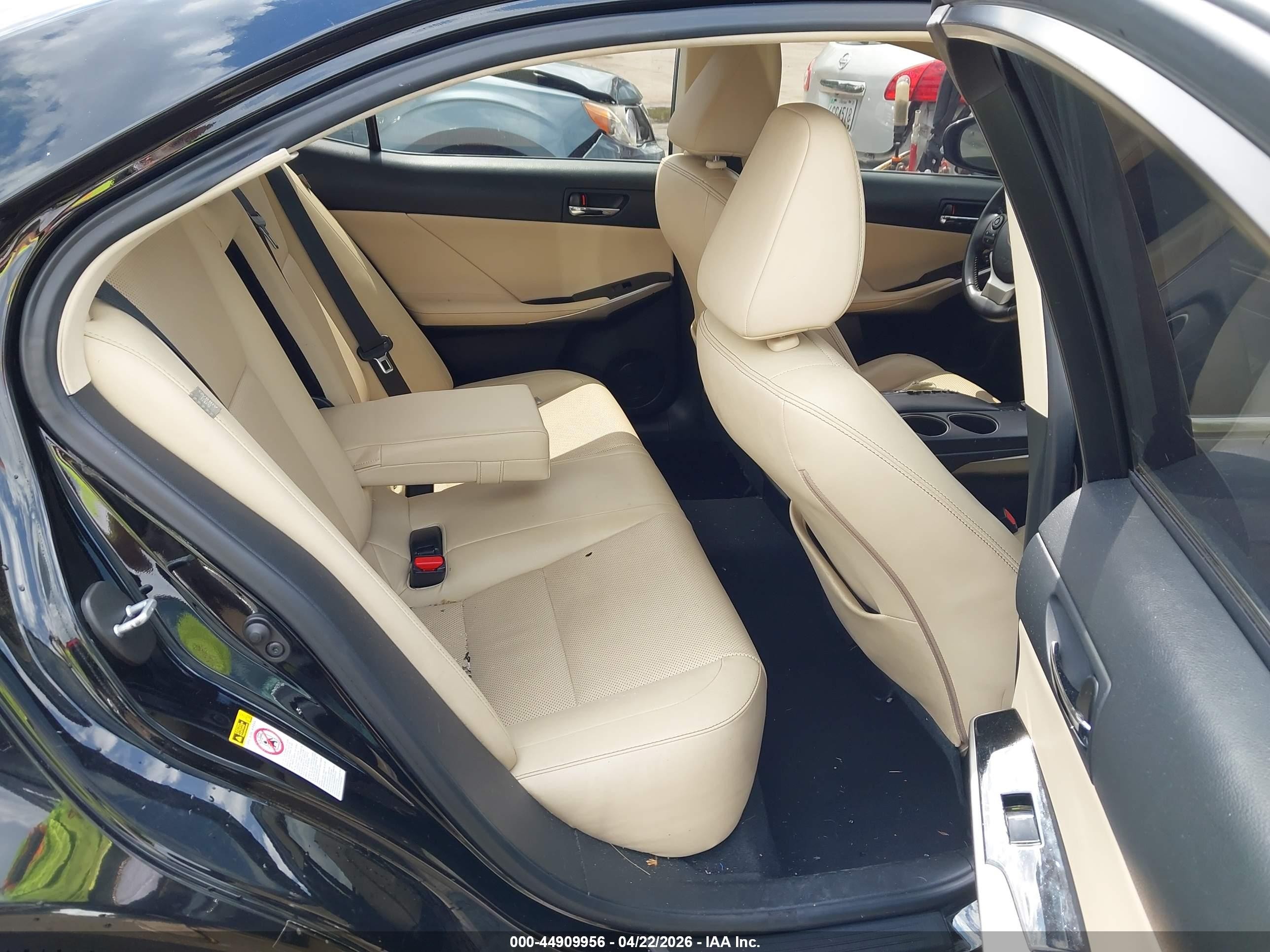 2015 Lexus Is 250   Black vin: JTHCF1D23F5019441