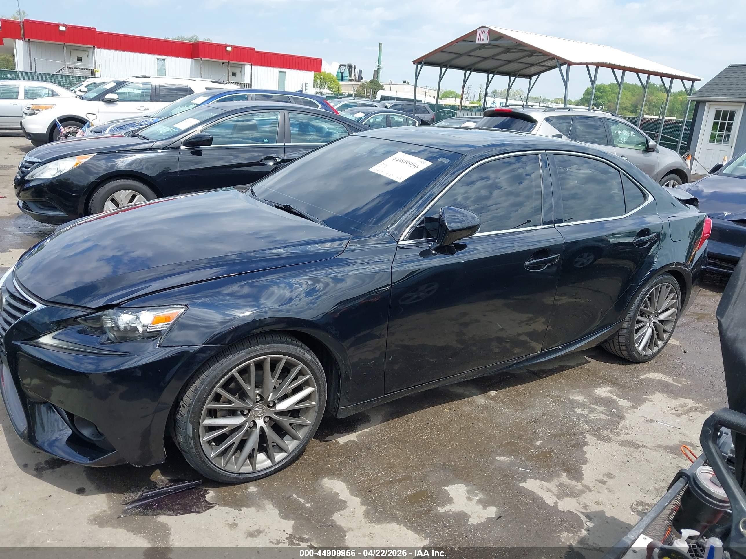 2015 Lexus Is 250   Black vin: JTHCF1D23F5019441
