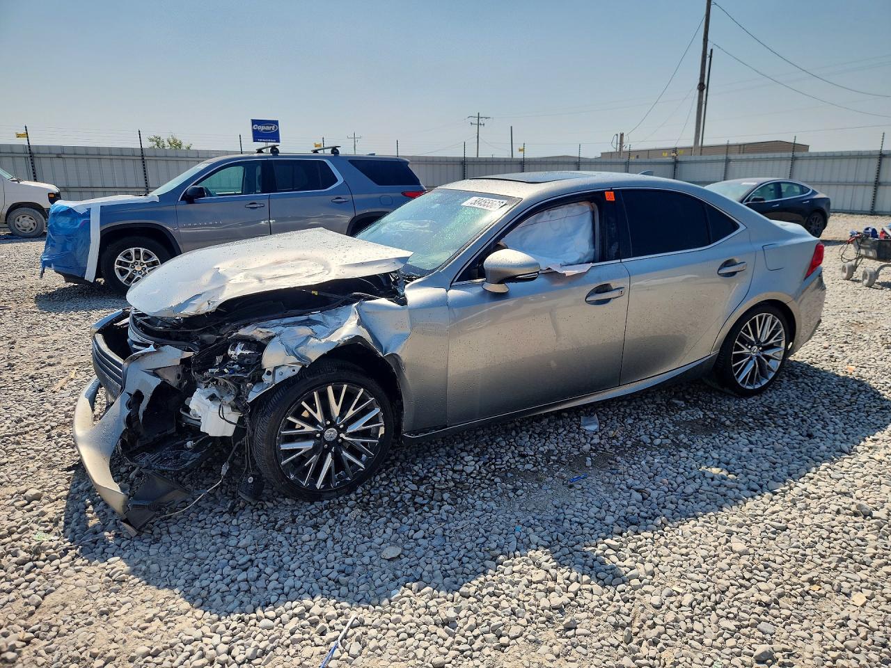 2015 Lexus Is 250 Silver vin: JTHCF1D23F5021318
