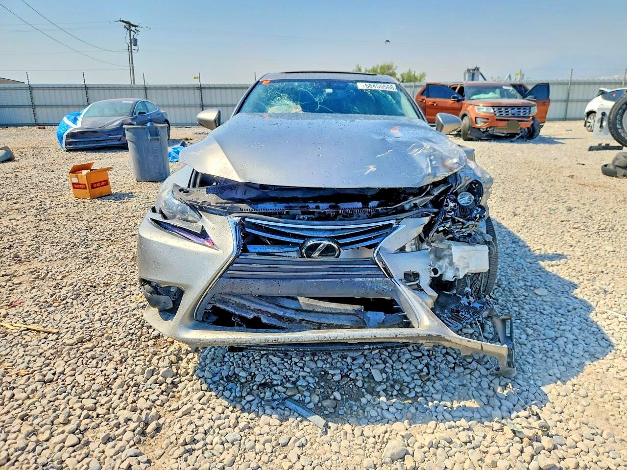 2015 Lexus Is 250 Silver vin: JTHCF1D23F5021318