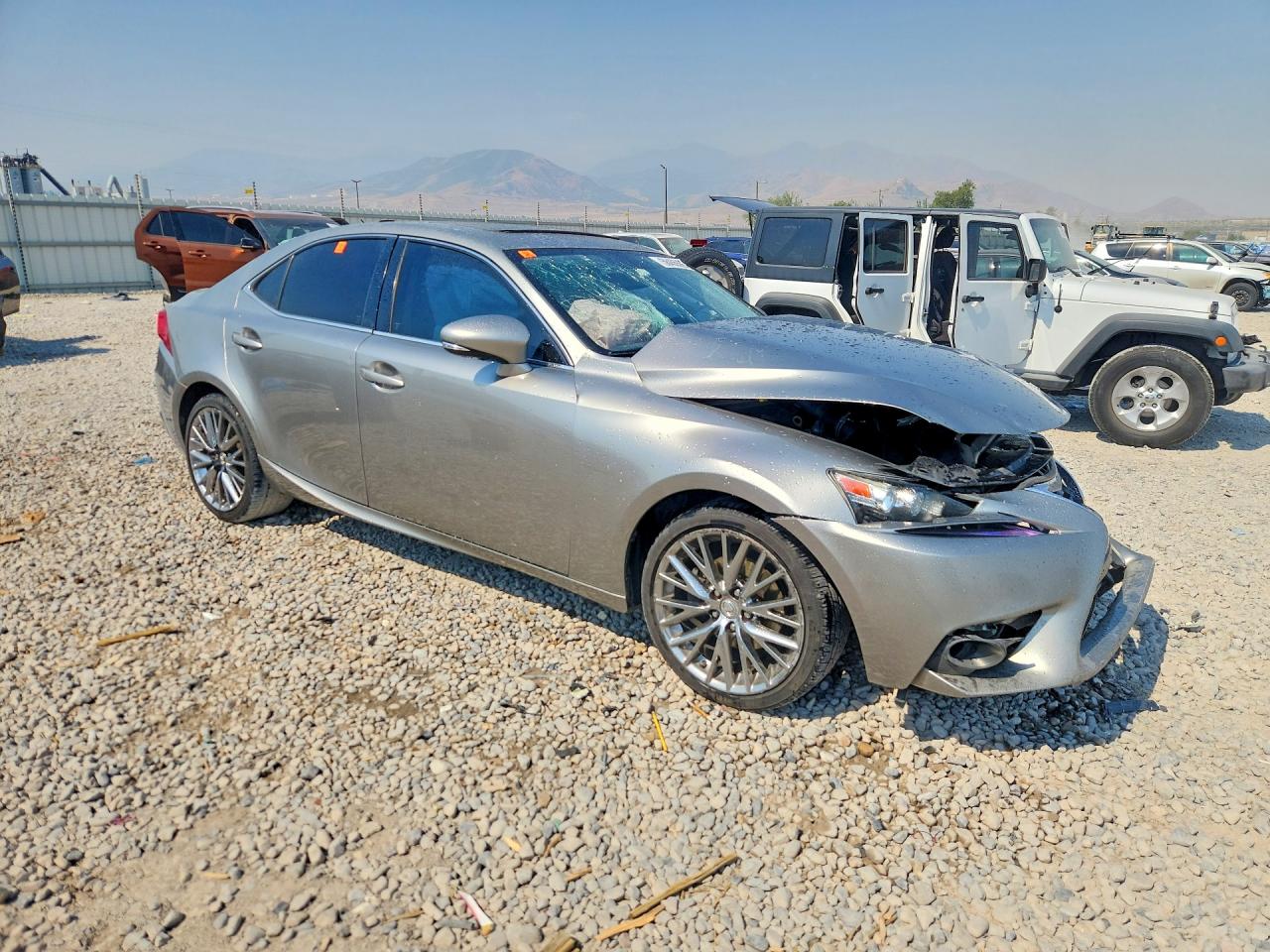 2015 Lexus Is 250 Silver vin: JTHCF1D23F5021318