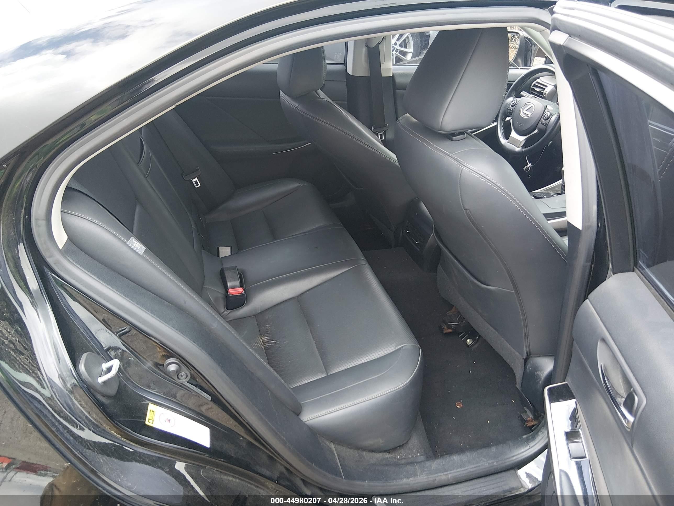 2015 Lexus Is 250   Black vin: JTHCF1D23F5021707