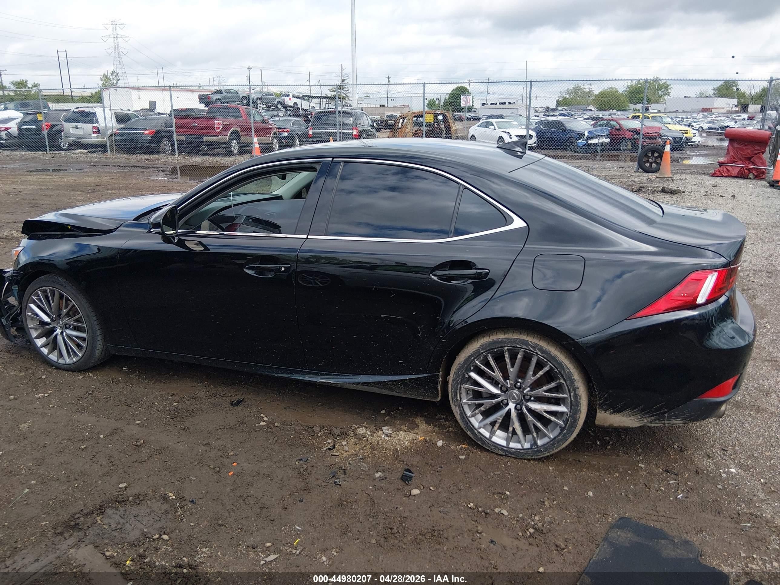 2015 Lexus Is 250   Black vin: JTHCF1D23F5021707