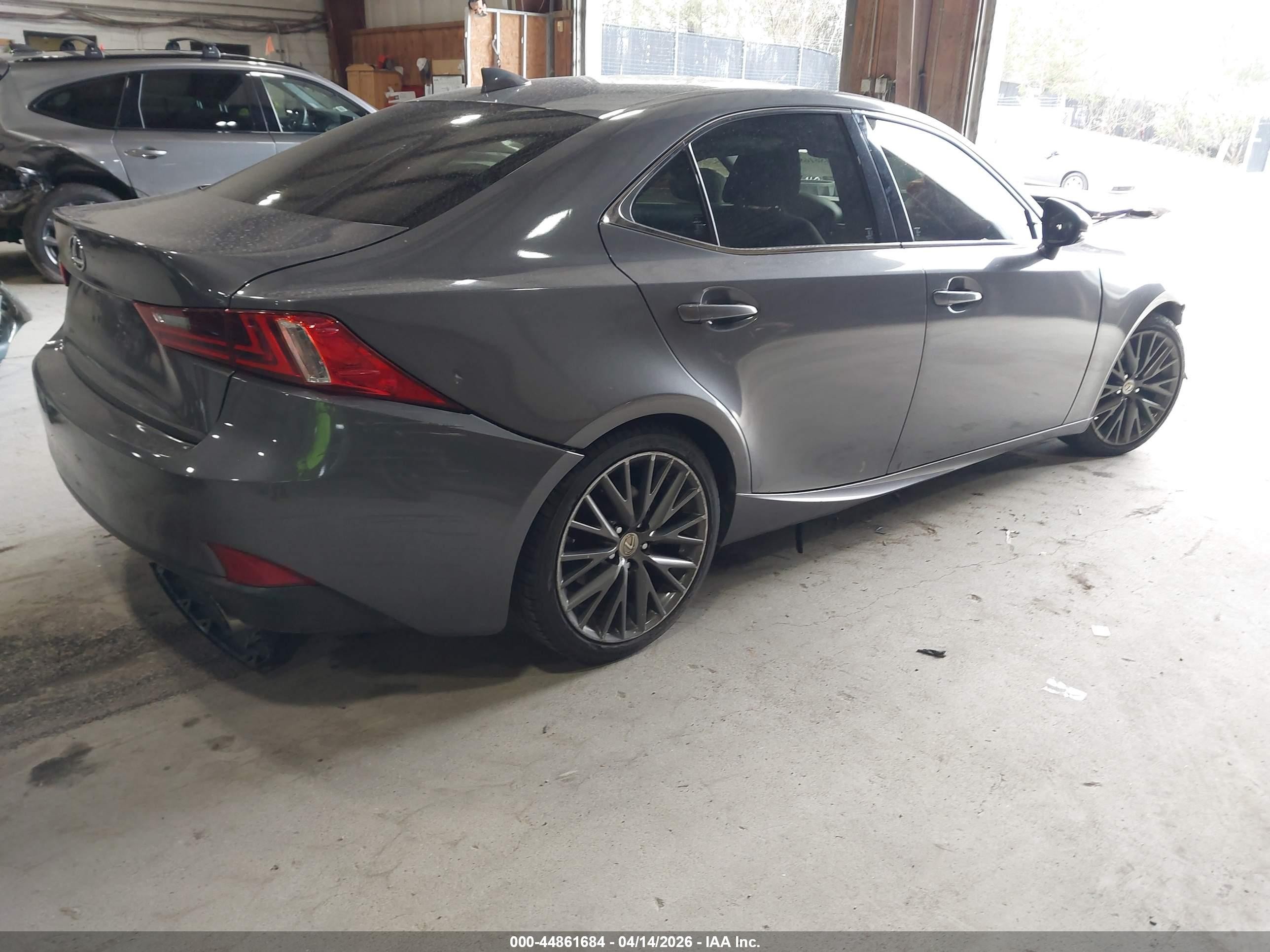 2015 Lexus Is 250   Gray vin: JTHCF1D23F5026678
