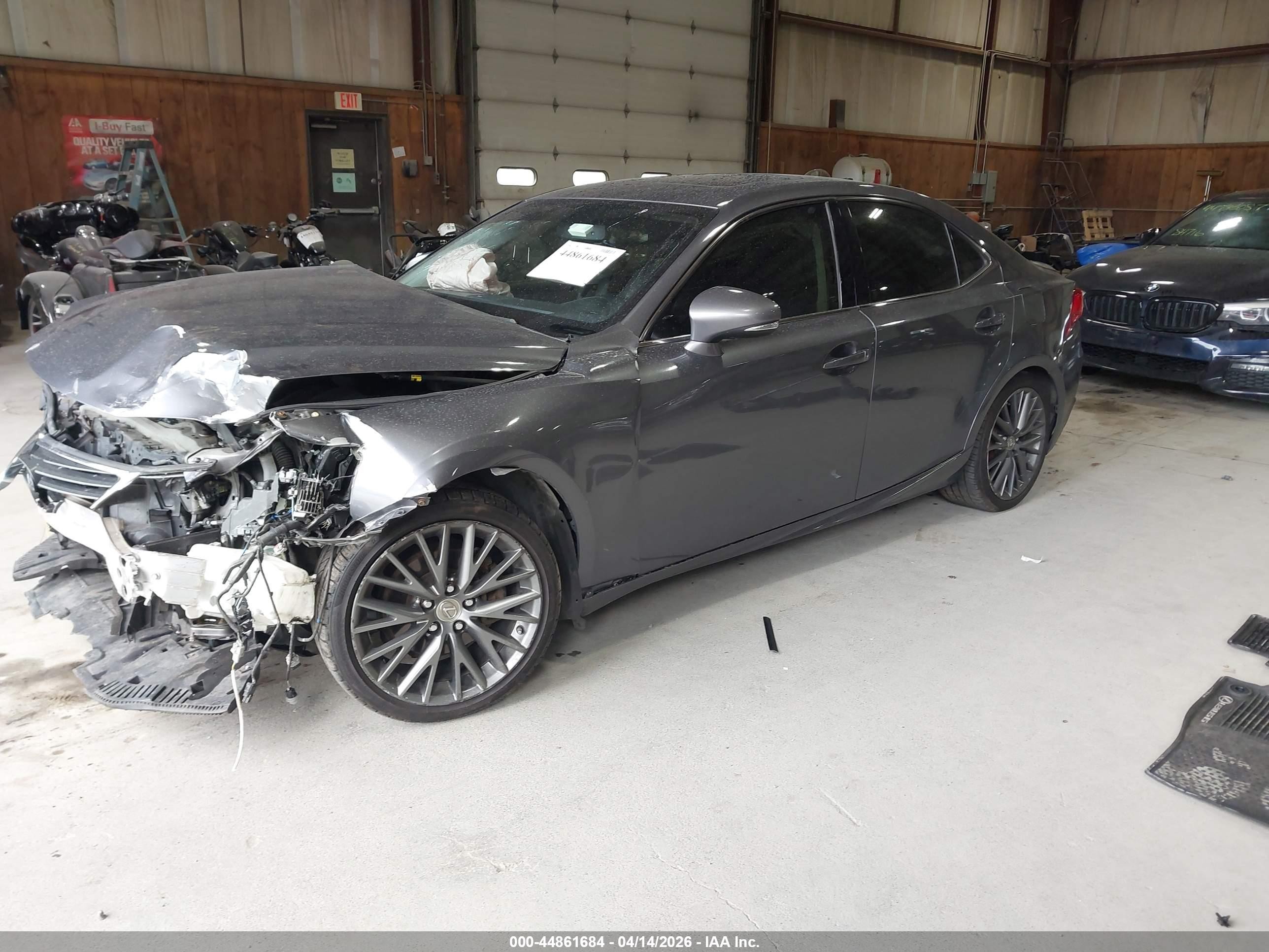 2015 Lexus Is 250   Gray vin: JTHCF1D23F5026678
