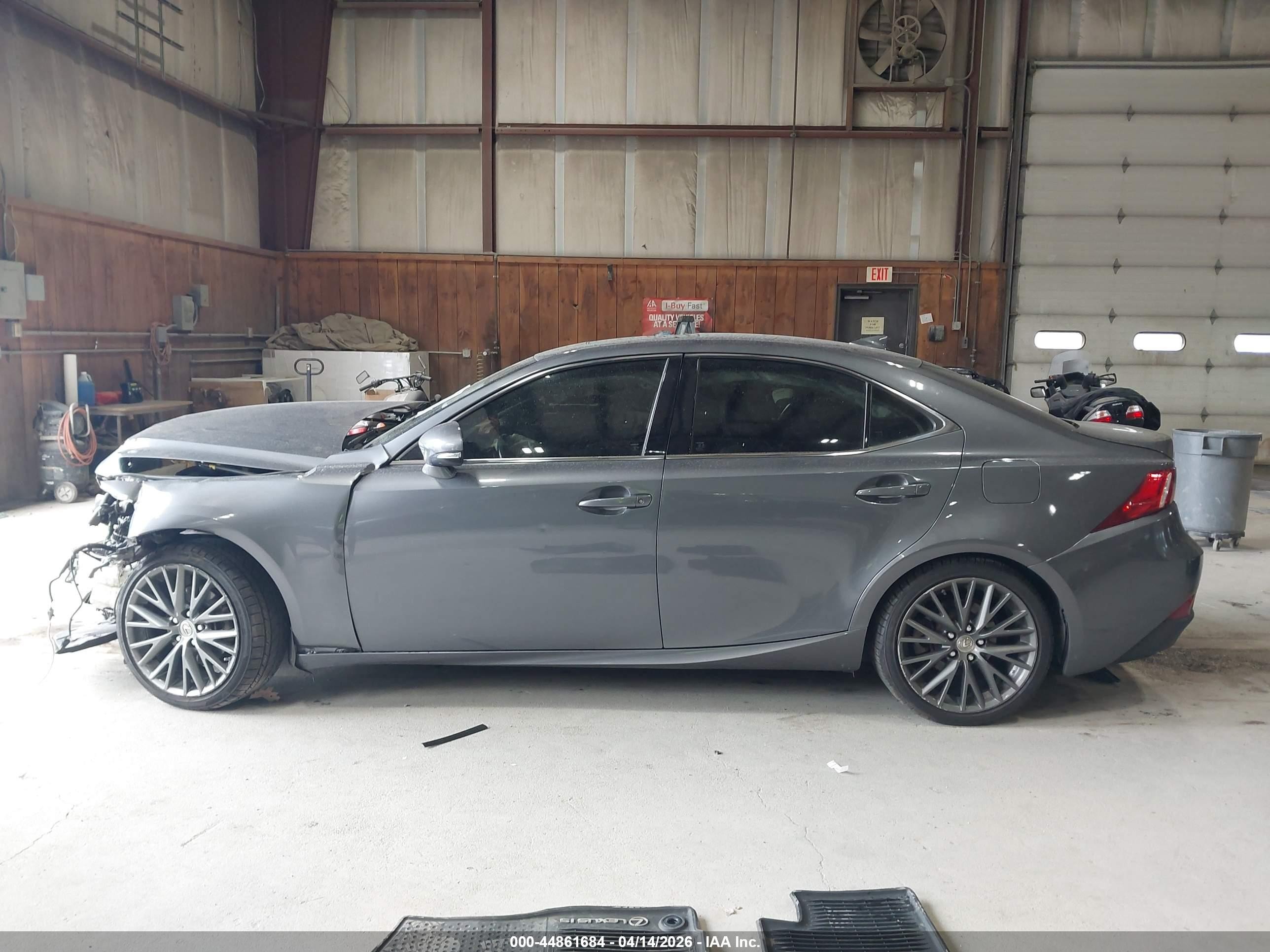 2015 Lexus Is 250   Gray vin: JTHCF1D23F5026678