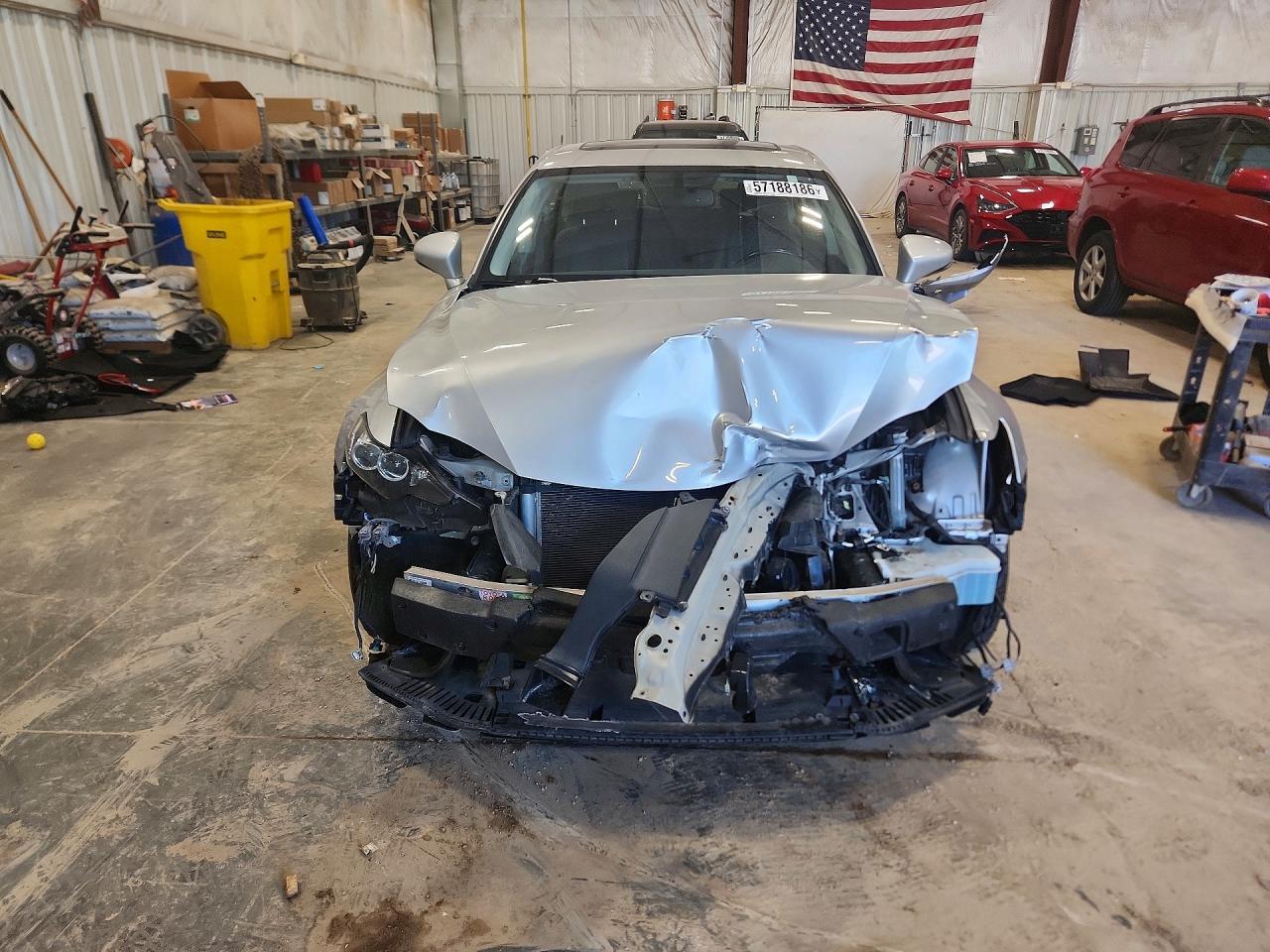 2015 Lexus Is 250 Silver vin: JTHCF1D23F5028513