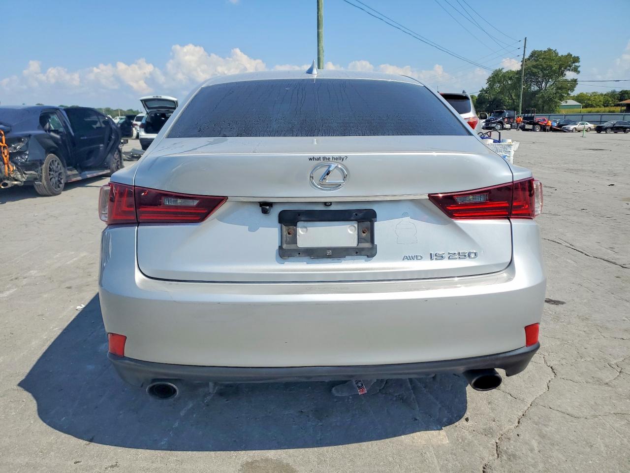 2015 Lexus Is 250 Серебряный vin: JTHCF1D23F5028849