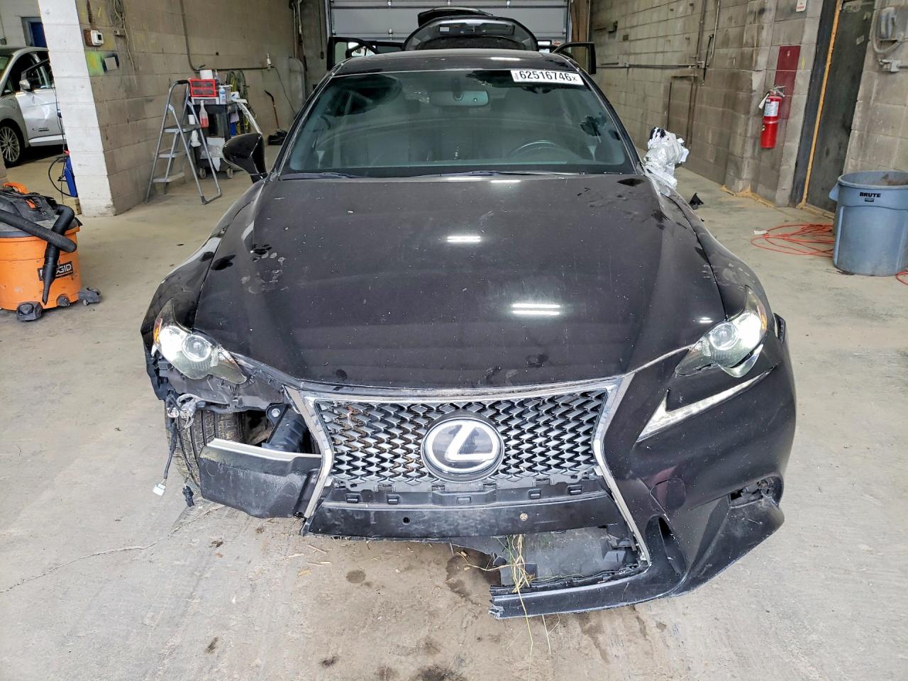 2015 Lexus Is 250 Black vin: JTHCF1D23F5029757