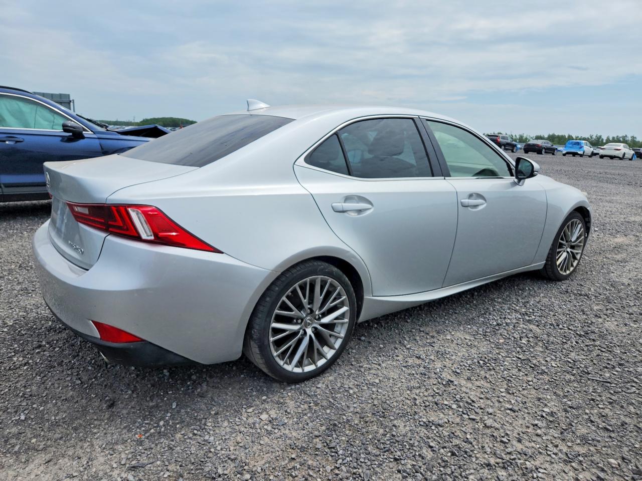 2014 Lexus Is 250 Awd Silver vin: JTHCF1D24E5003960