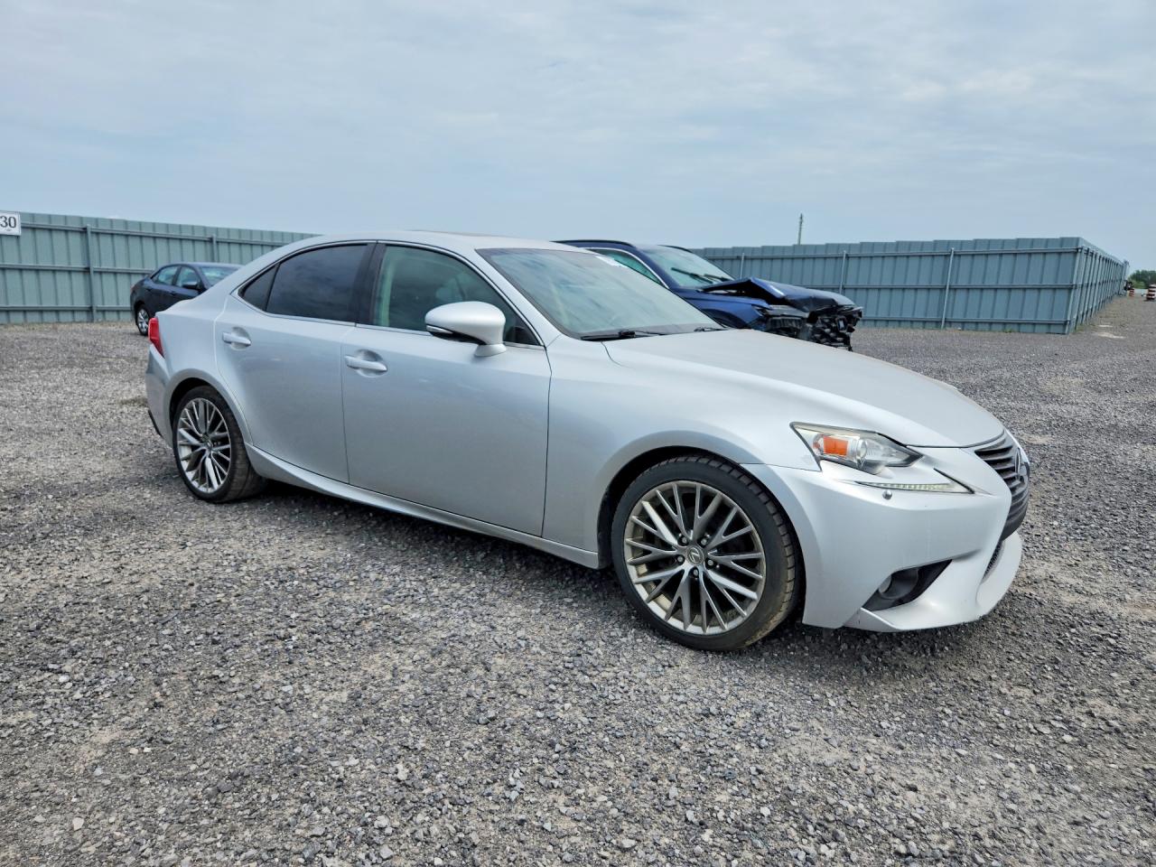 2014 Lexus Is 250 Awd Silver vin: JTHCF1D24E5003960
