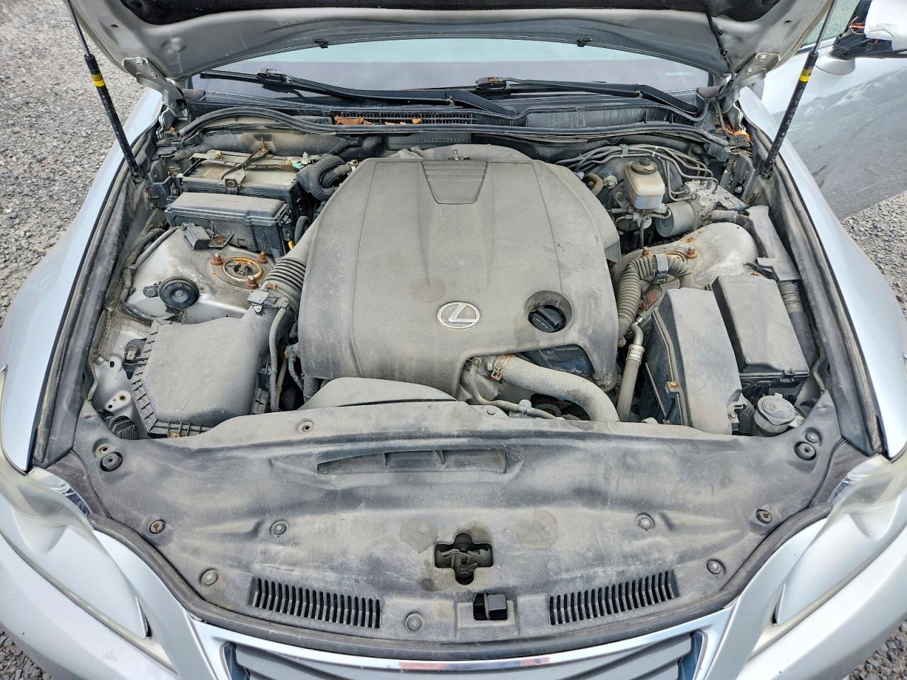 2014 Lexus Is 250 Awd Silver vin: JTHCF1D24E5003960