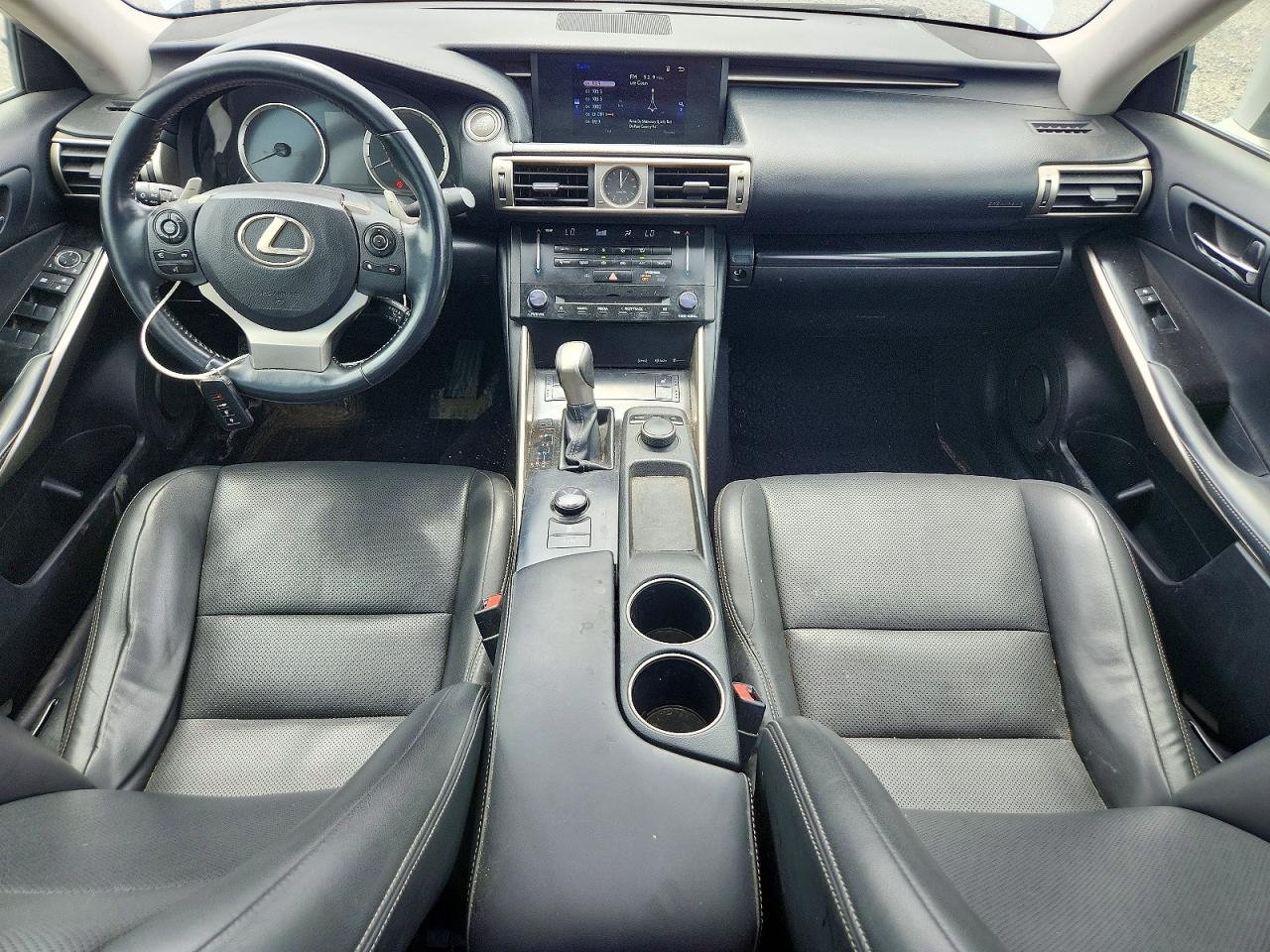 2014 Lexus Is 250 Awd Silver vin: JTHCF1D24E5003960