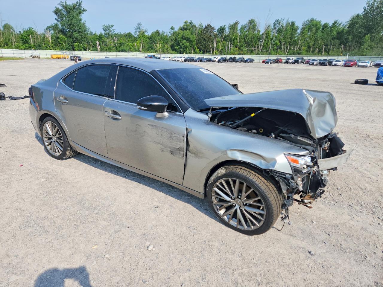 2014 Lexus Is 250 Серебряный vin: JTHCF1D24E5007250
