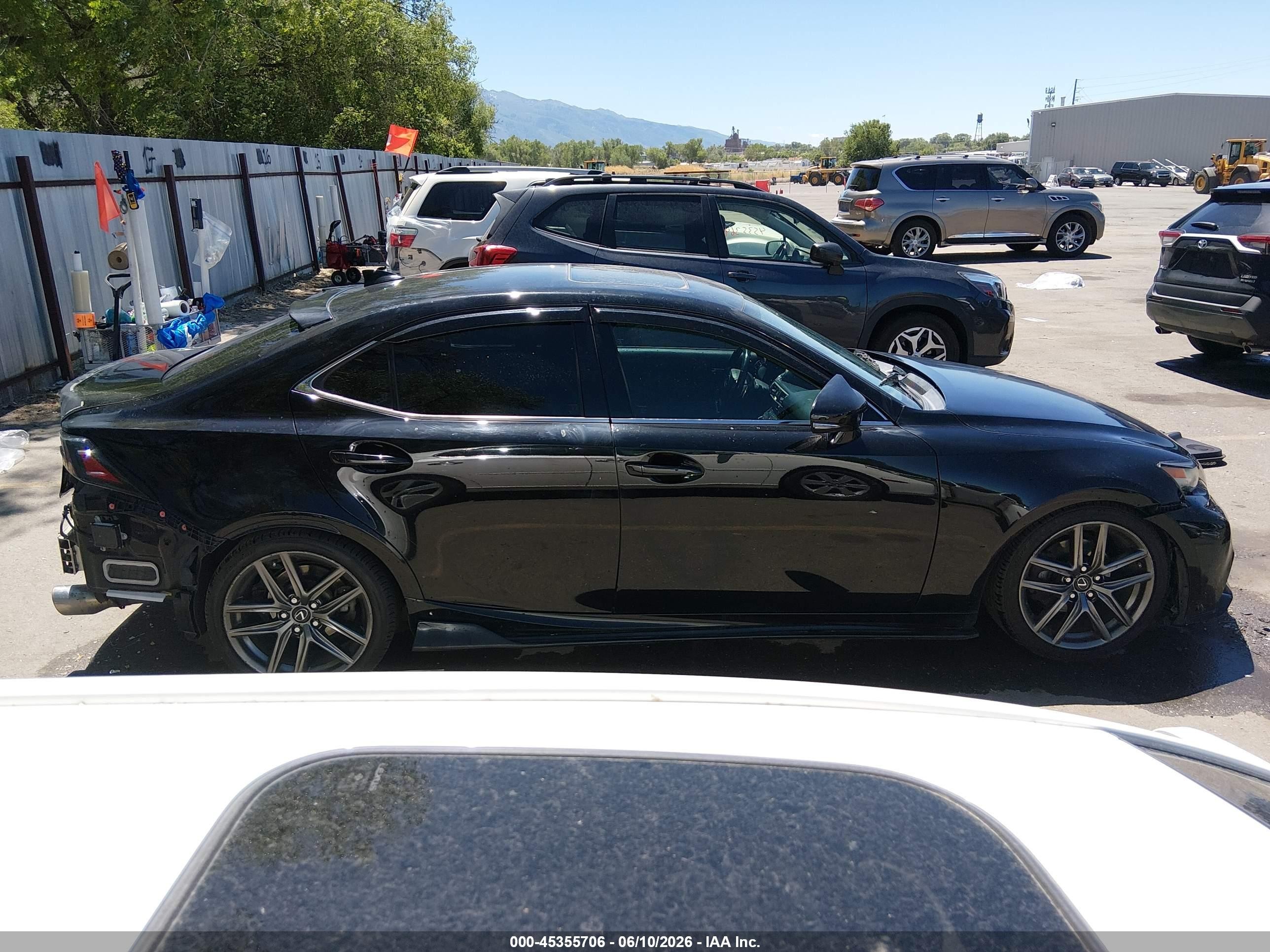 2014 Lexus Is 250   Black vin: JTHCF1D24E5008303