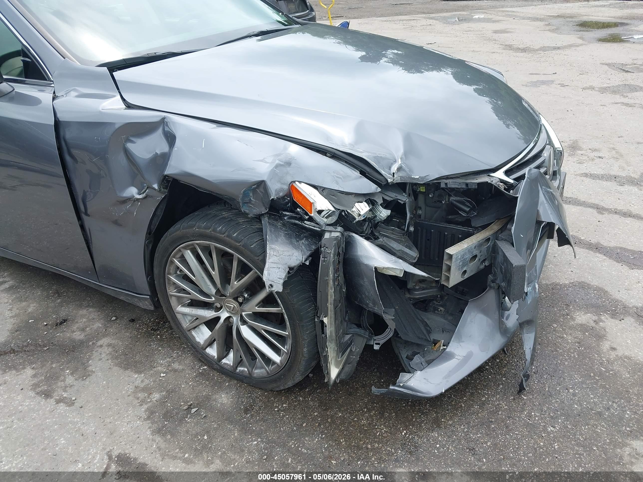 2014 Lexus Is 250 Серый vin: JTHCF1D24E5014344