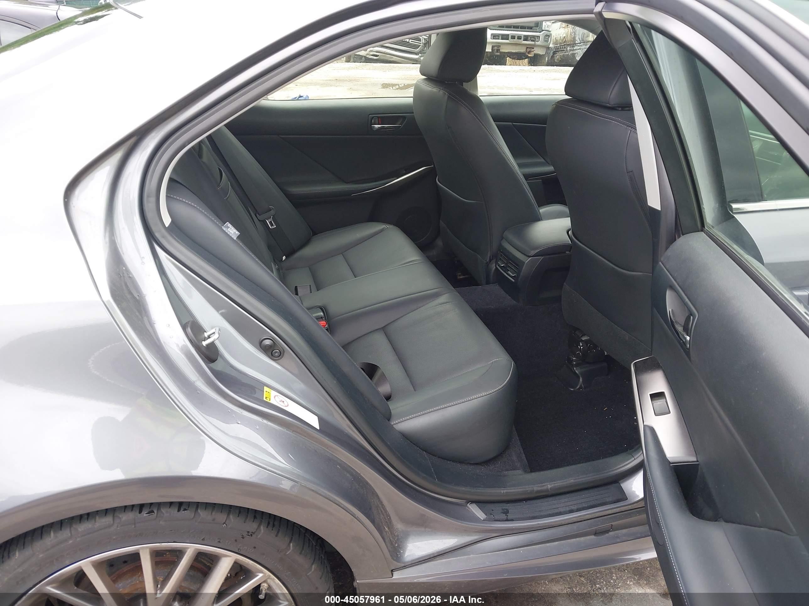 2014 Lexus Is 250 Серый vin: JTHCF1D24E5014344
