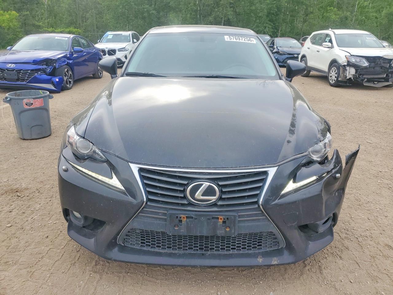 2015 Lexus Is 250 Black vin: JTHCF1D24F5016600