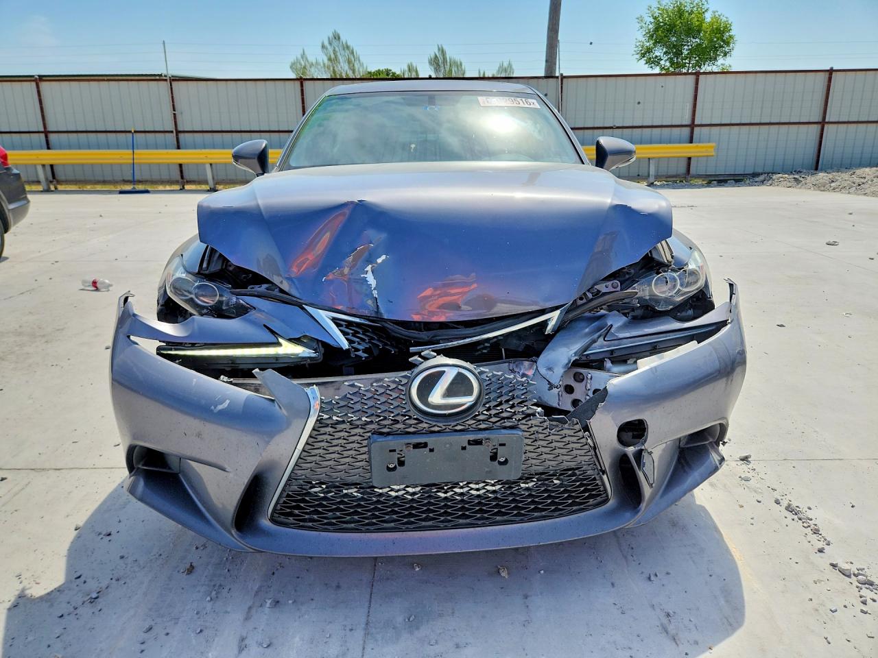 2015 Lexus Is 250 Gray vin: JTHCF1D24F5017553