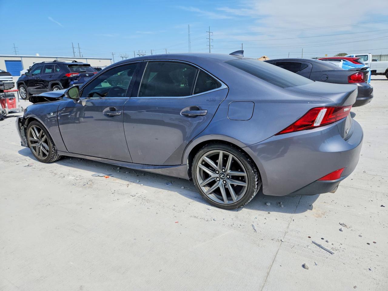 2015 Lexus Is 250 Gray vin: JTHCF1D24F5017553