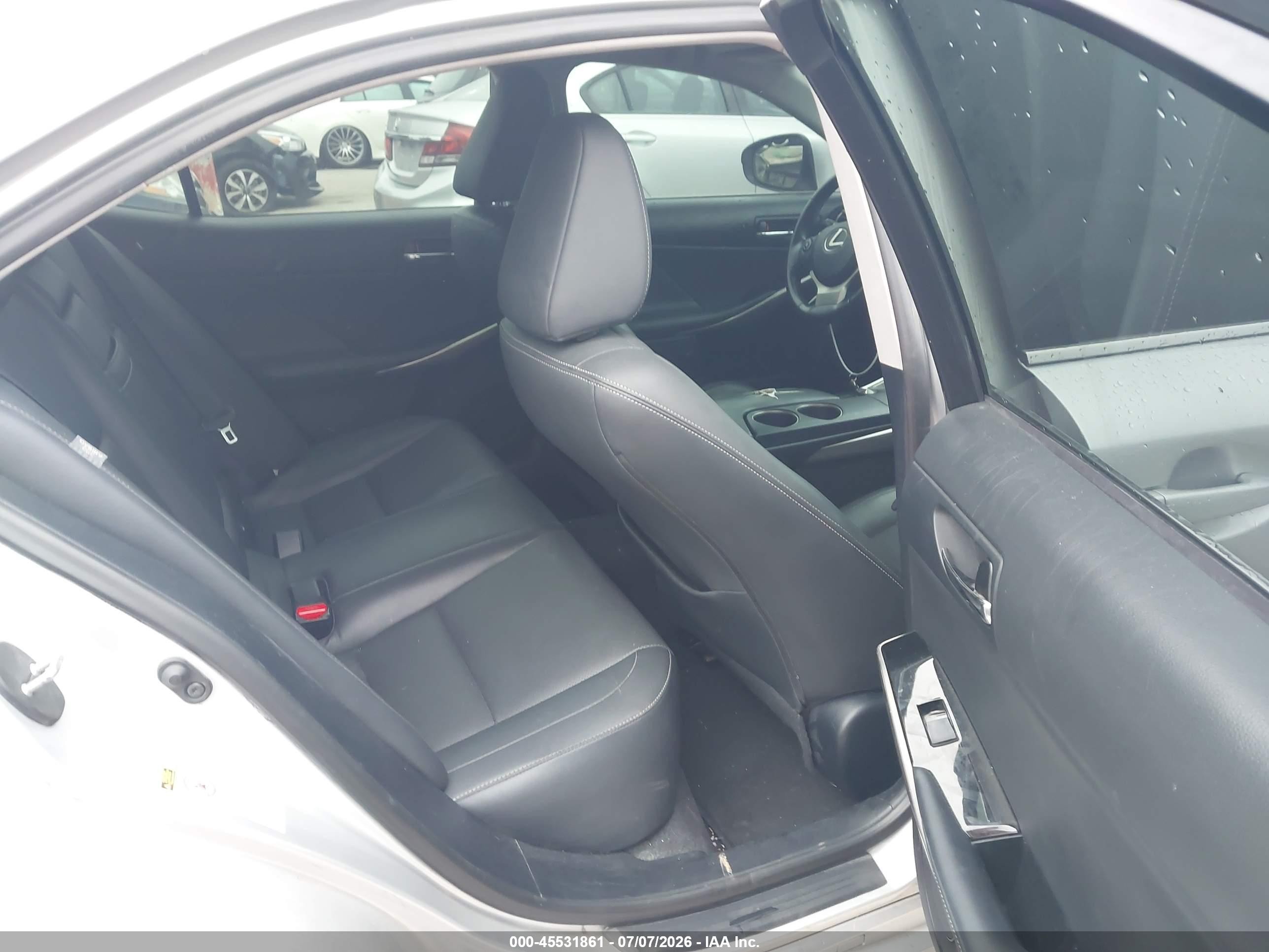 2015 Lexus Is 250   Silver vin: JTHCF1D24F5020050
