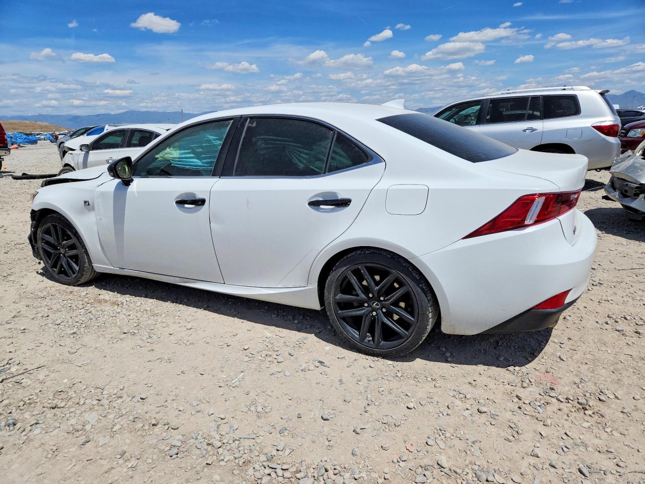 2015 Lexus Is 250 White vin: JTHCF1D24F5022994