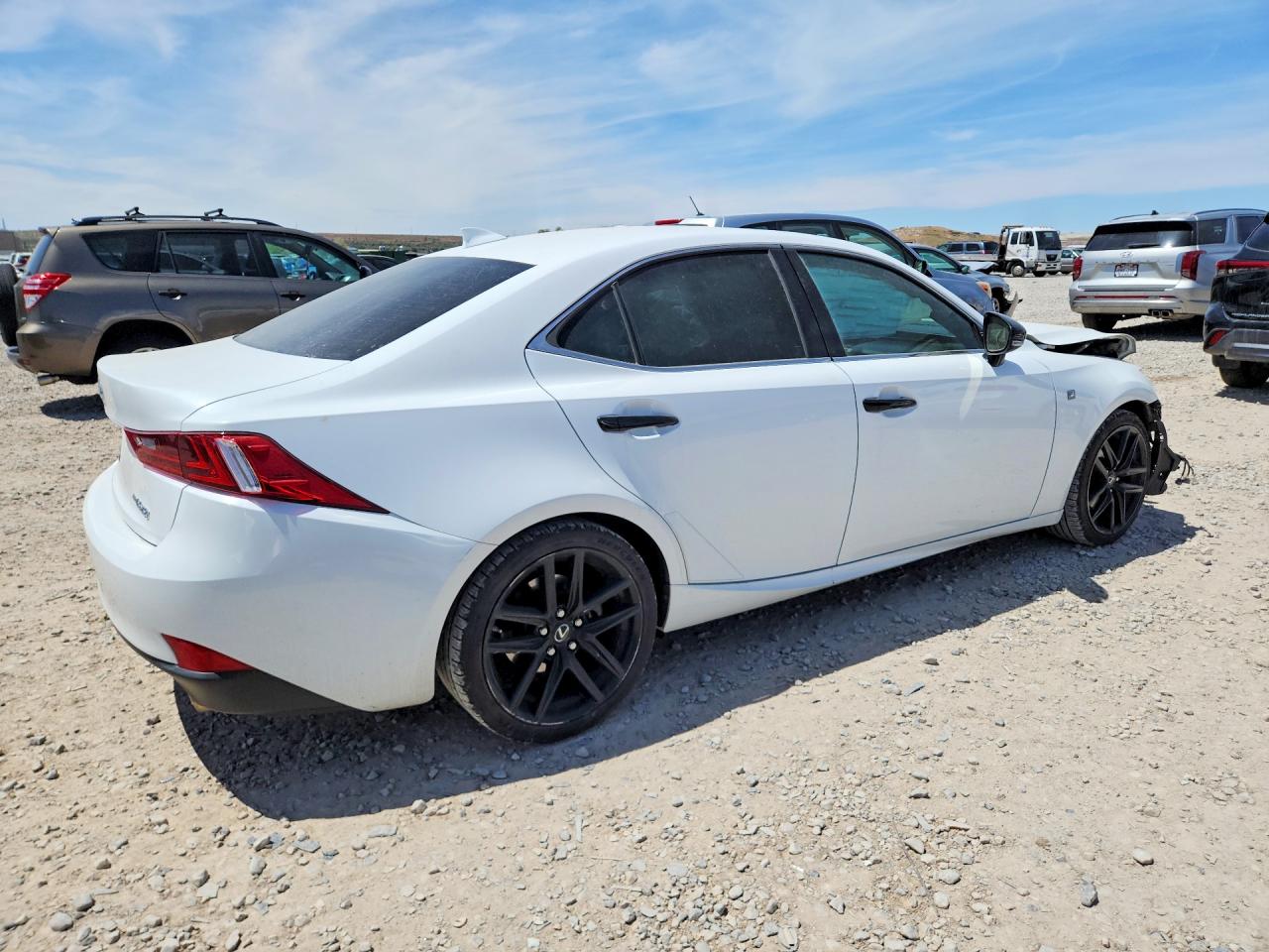 2015 Lexus Is 250 White vin: JTHCF1D24F5022994