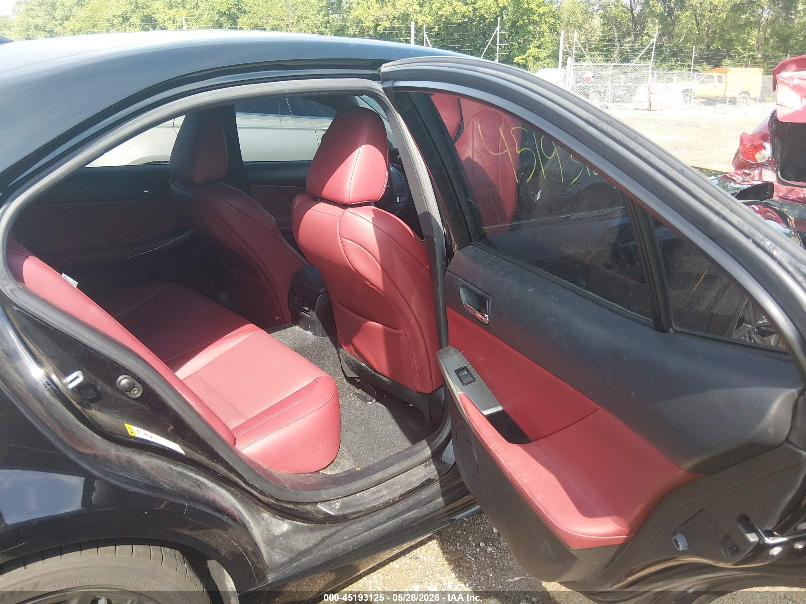2015 Lexus Is 250   Black vin: JTHCF1D24F5024468