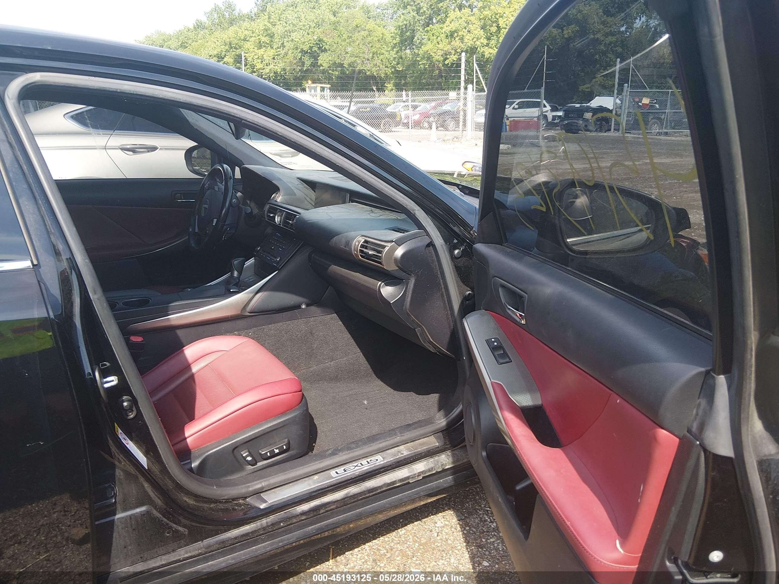2015 Lexus Is 250   Black vin: JTHCF1D24F5024468