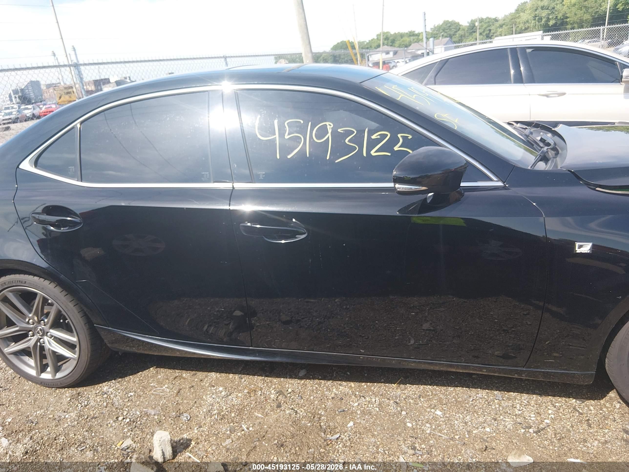 2015 Lexus Is 250   Black vin: JTHCF1D24F5024468