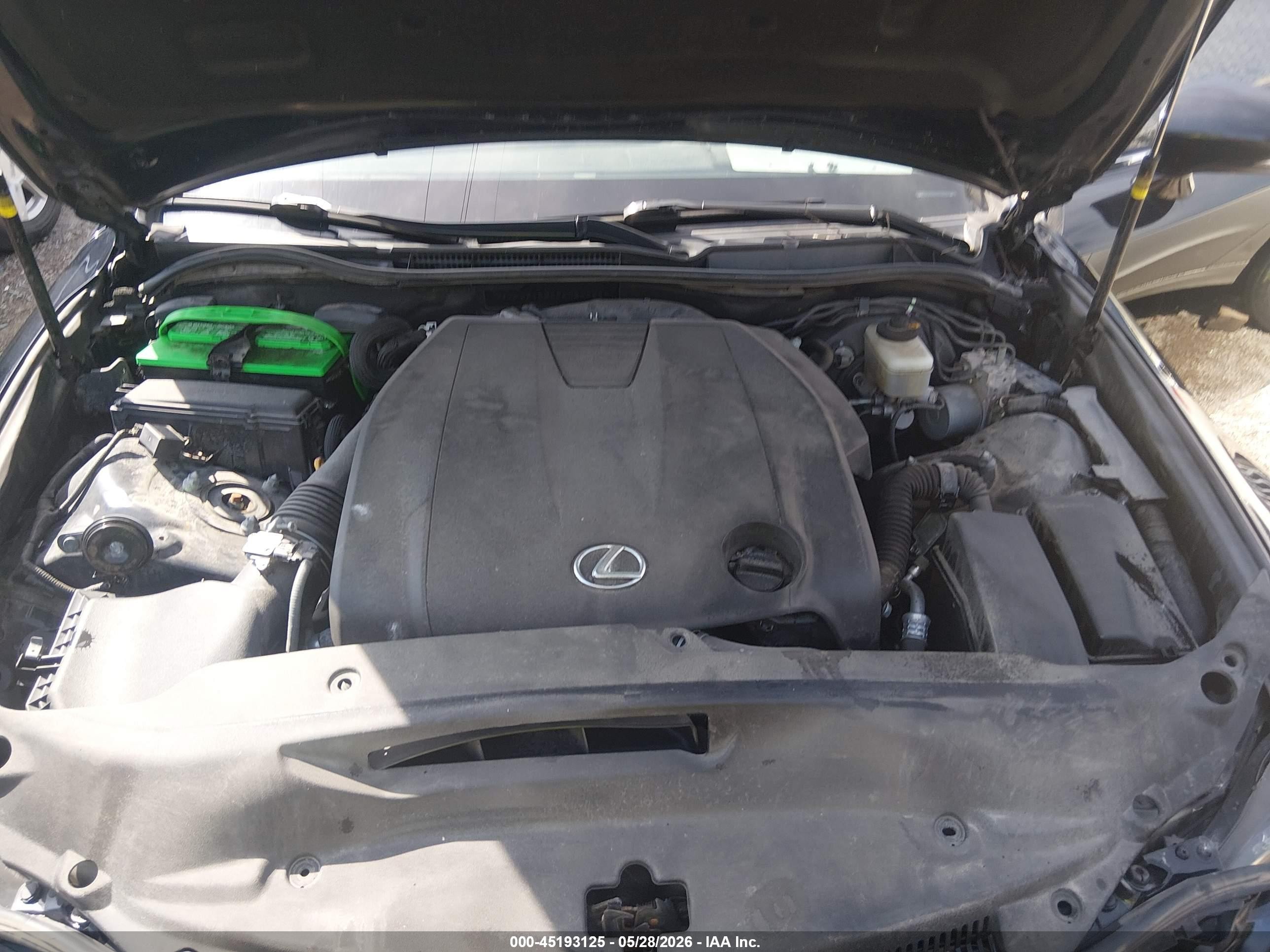 2015 Lexus Is 250   Black vin: JTHCF1D24F5024468