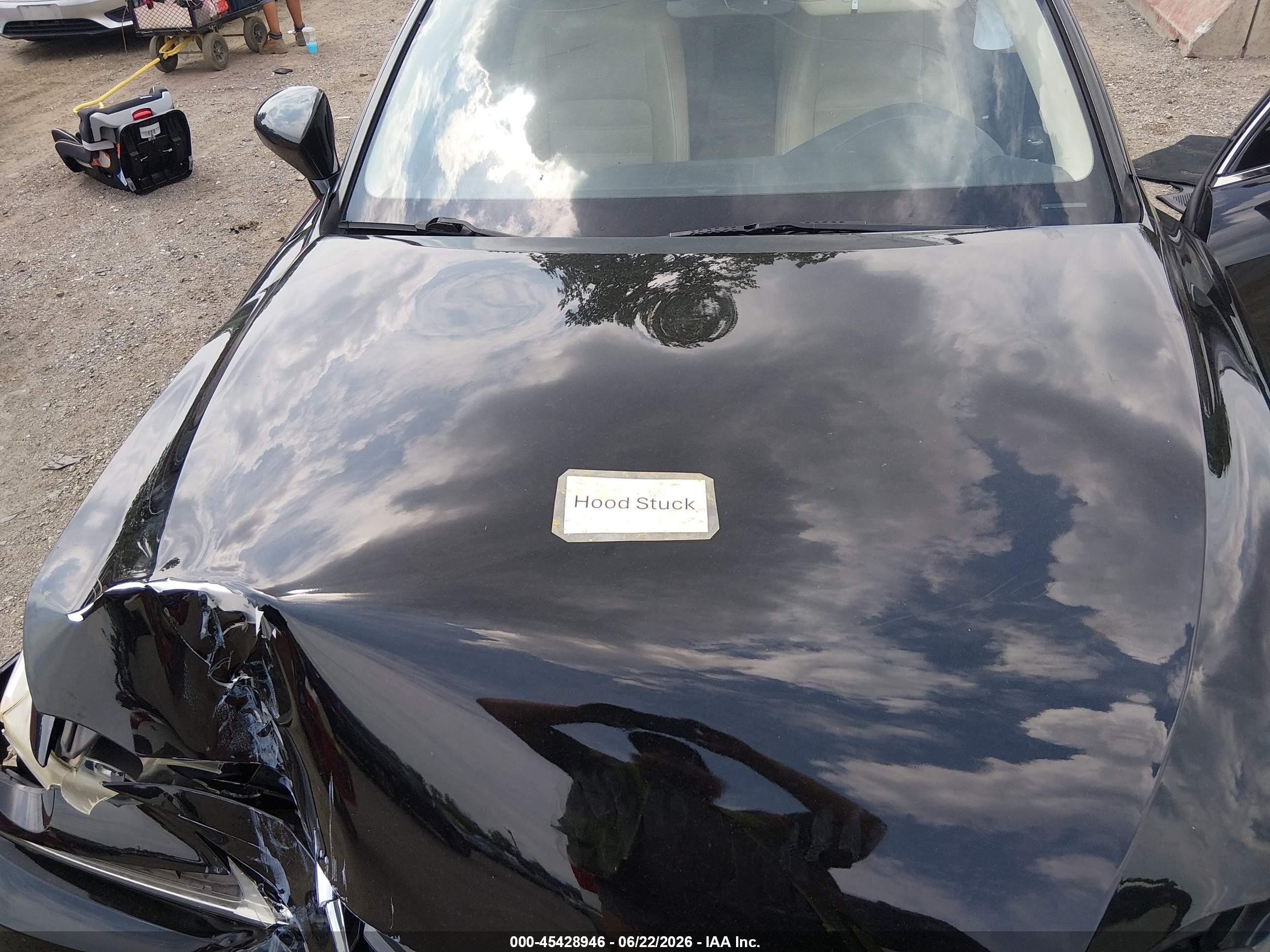 2014 Lexus Is 250   Black vin: JTHCF1D25E5000744
