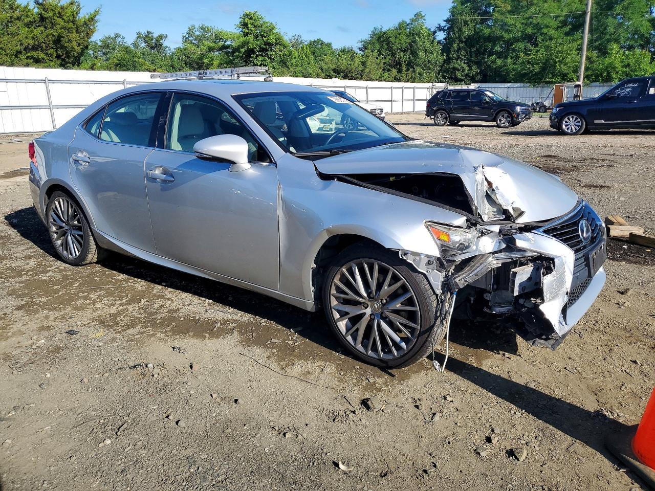 2014 Lexus Is 250 Silver vin: JTHCF1D25E5003577