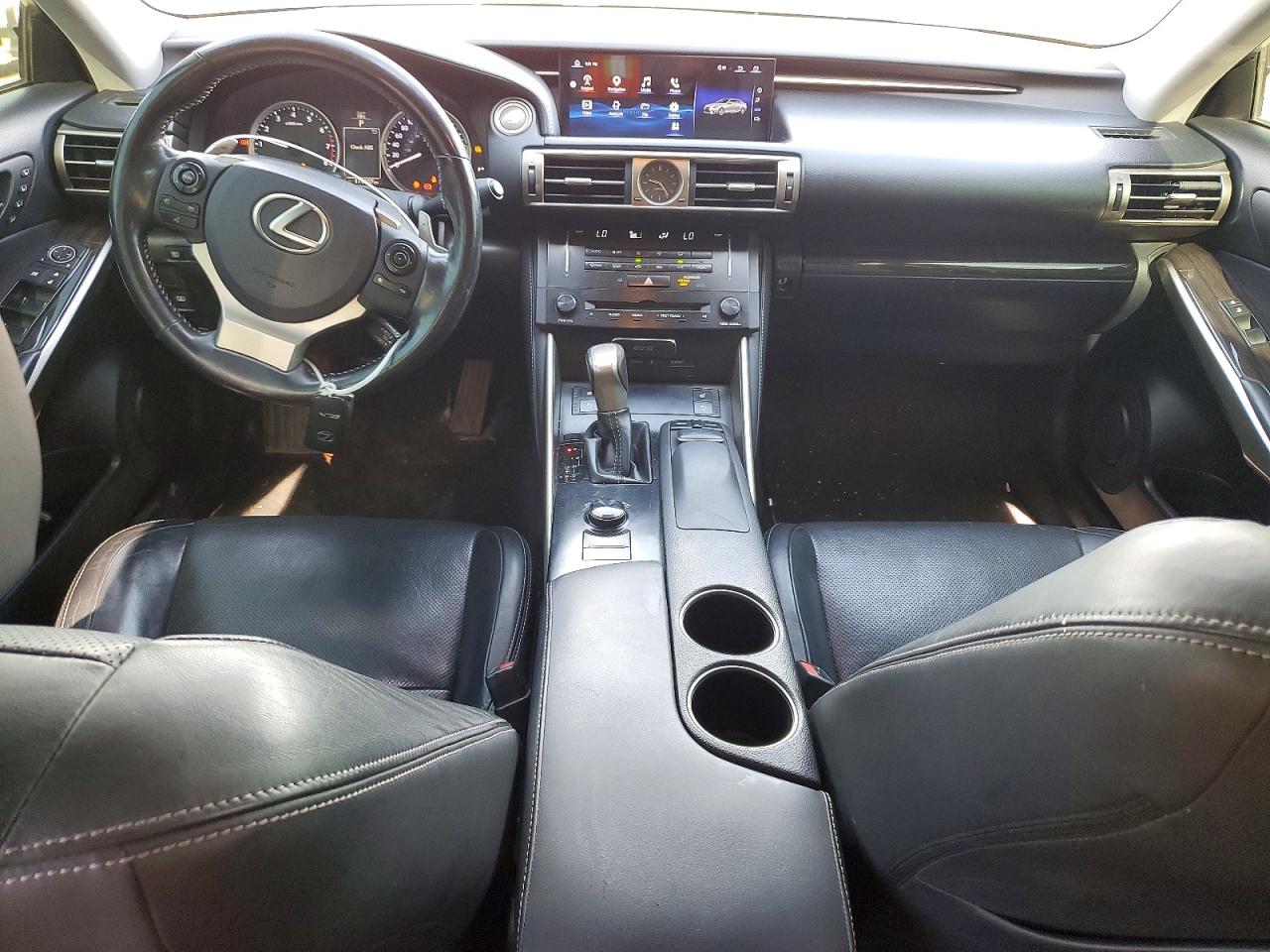 2014 Lexus Is 250 White vin: JTHCF1D25E5008892