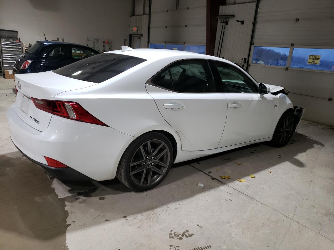 2014 Lexus Is 250 White vin: JTHCF1D25E5009962
