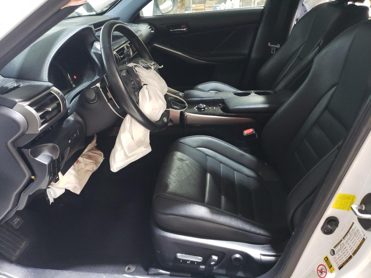 2014 Lexus Is 250 White vin: JTHCF1D25E5009962