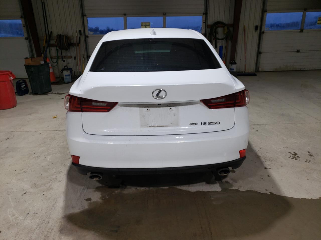 2014 Lexus Is 250 White vin: JTHCF1D25E5009962