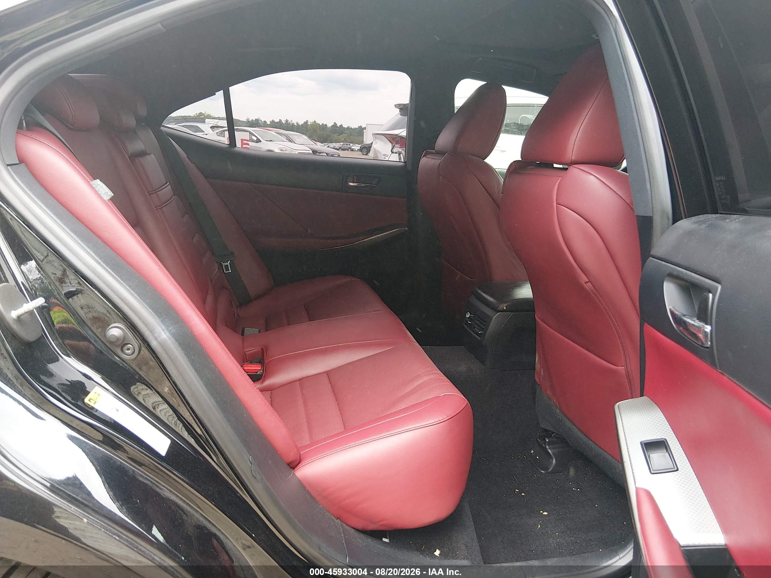 2014 Lexus Is 250   Black vin: JTHCF1D25E5010626