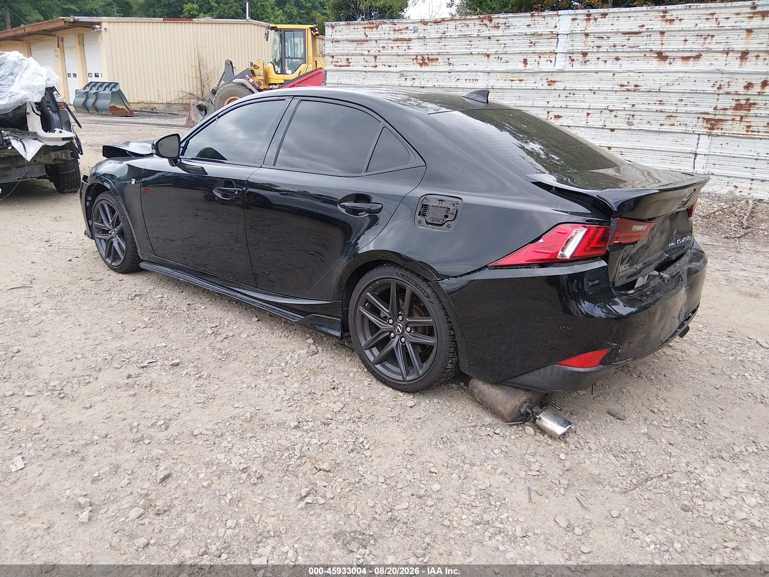 2014 Lexus Is 250   Black vin: JTHCF1D25E5010626